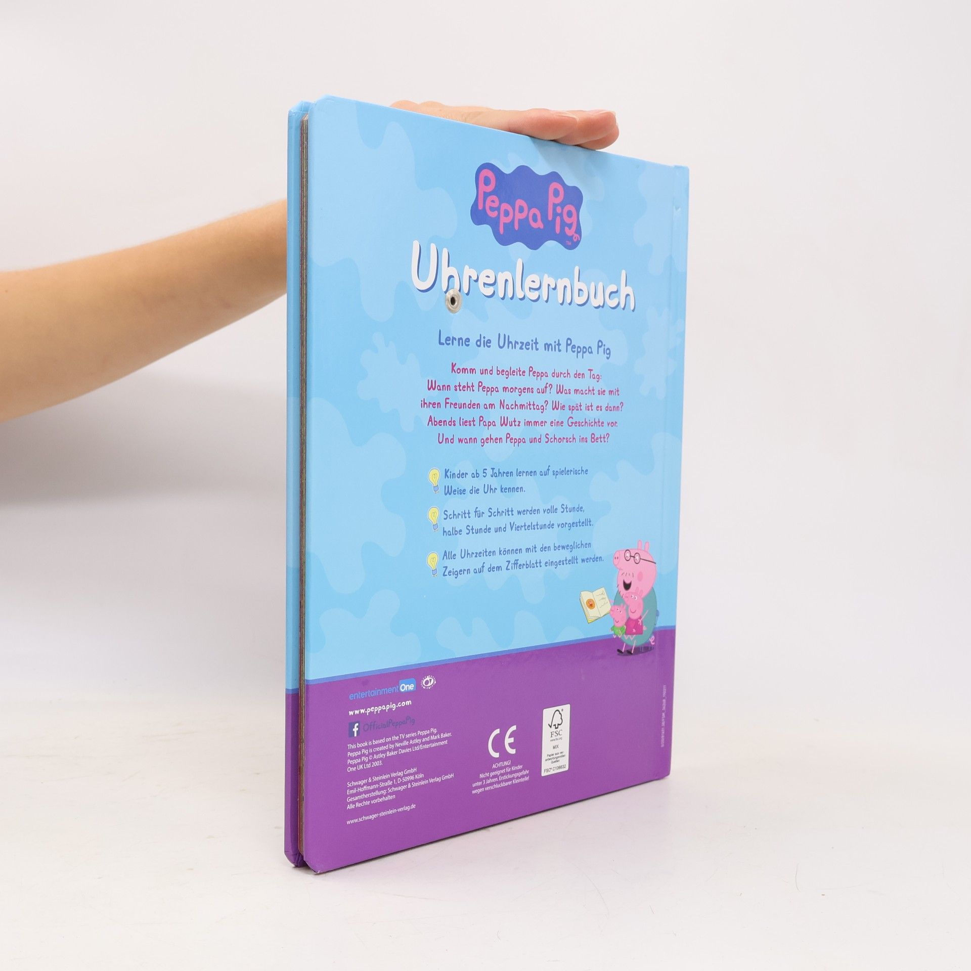 Various authors Peppa Pig Uhren Lernbuch