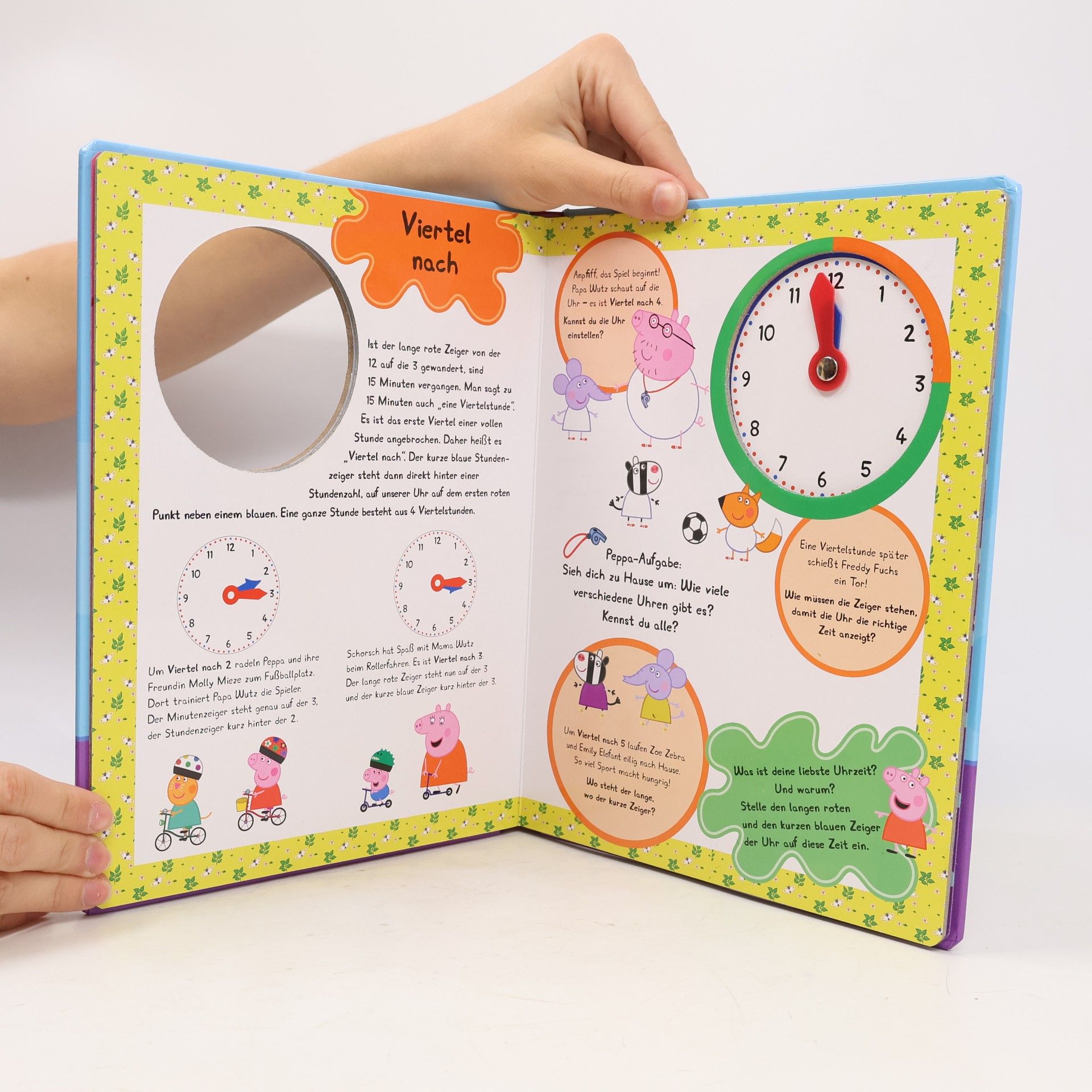 Various authors Peppa Pig Uhren Lernbuch