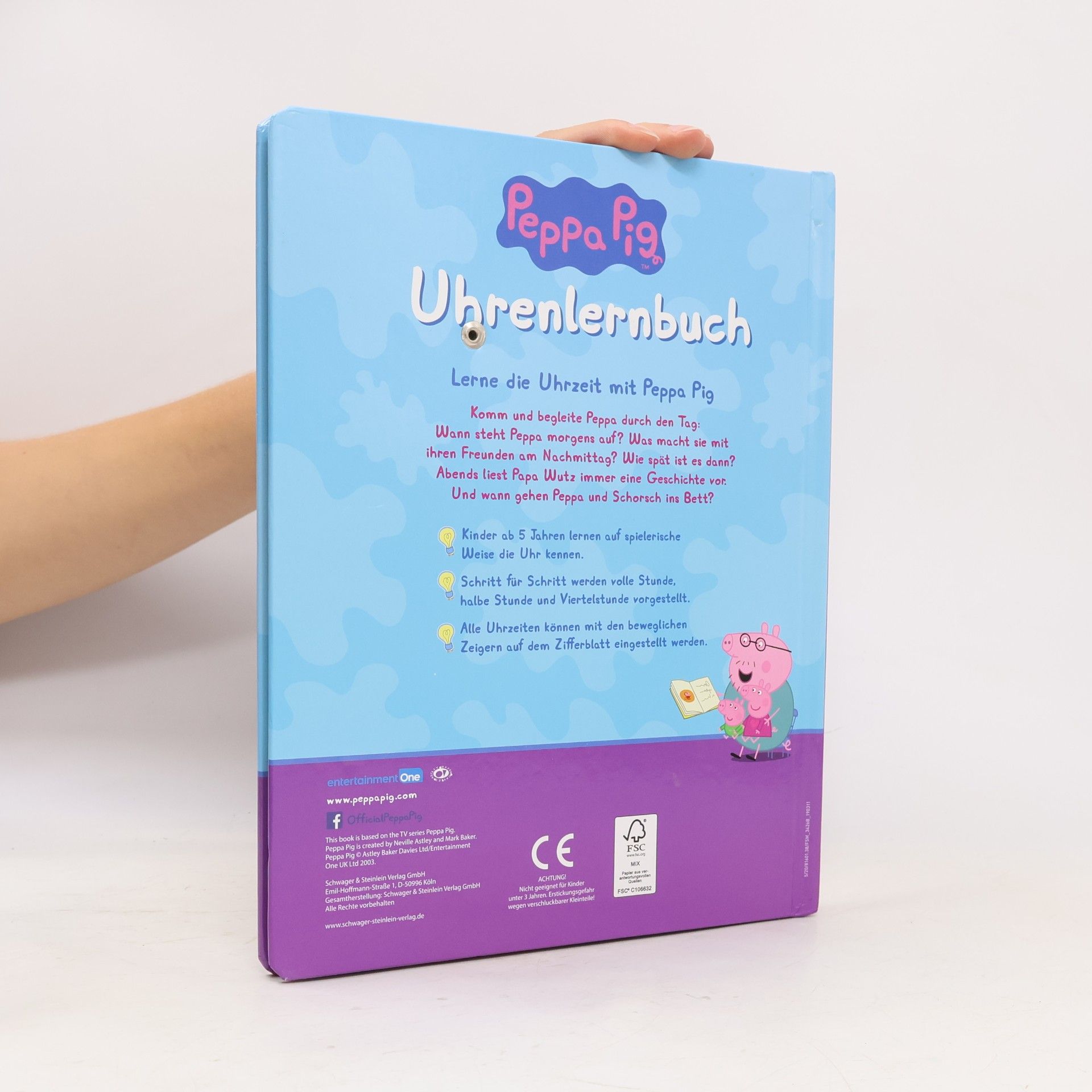 Various authors Peppa Pig Uhren Lernbuch