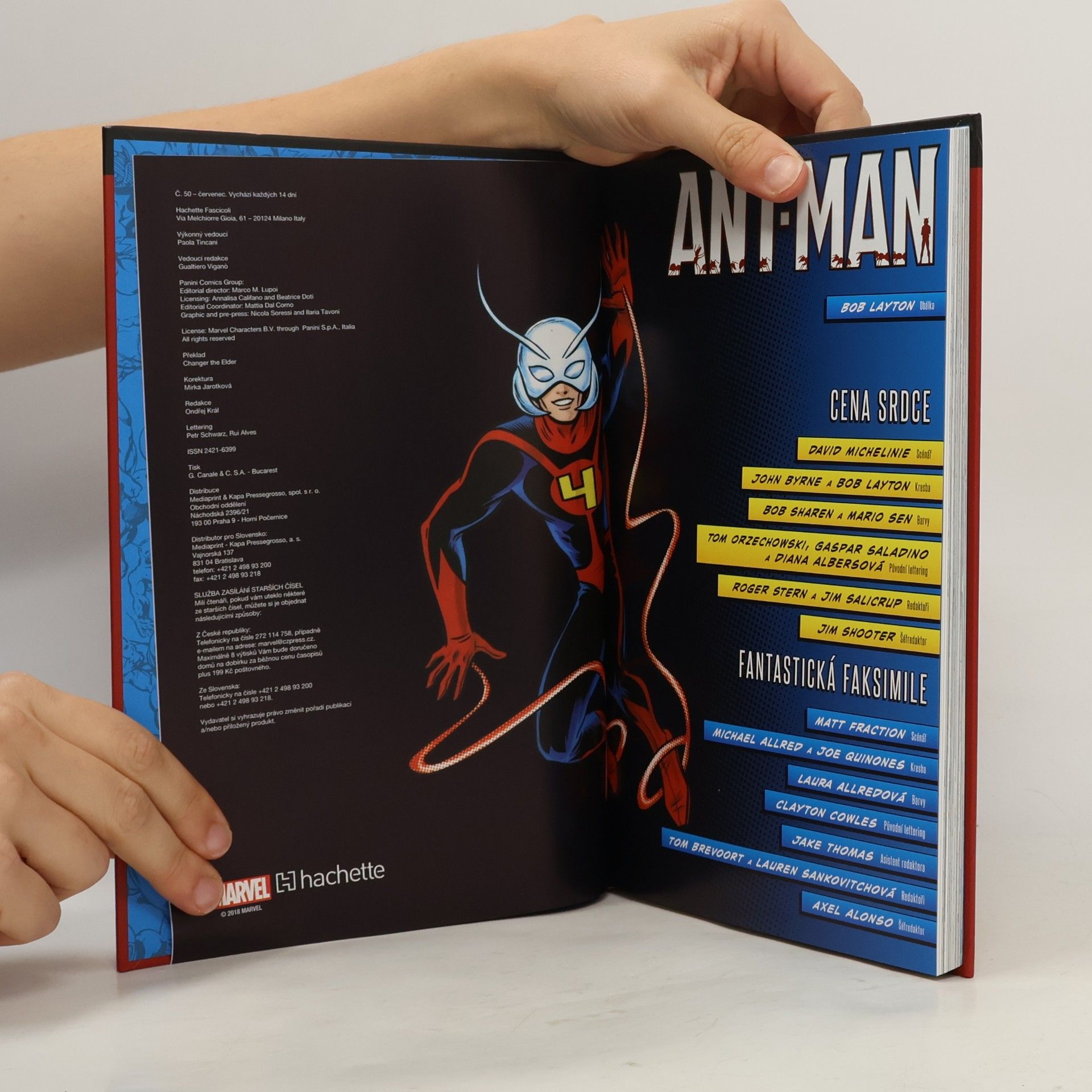 Scott Lang Nejmocnější hrdinové Marvelu 50. Ant-Man