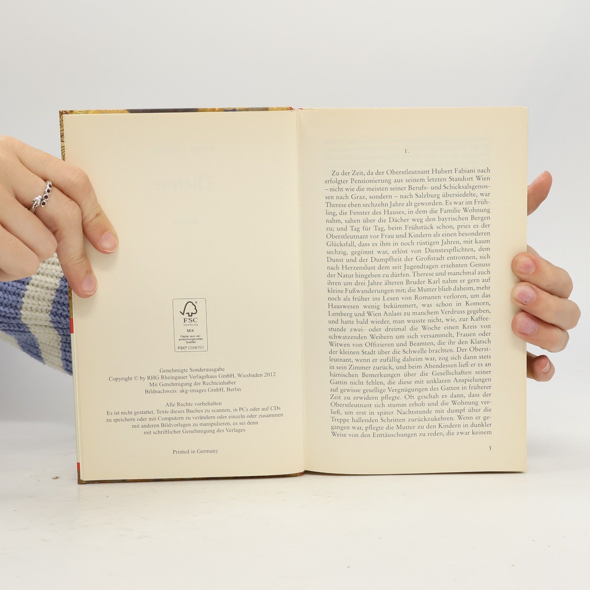 Arthur Schnitzler Therese