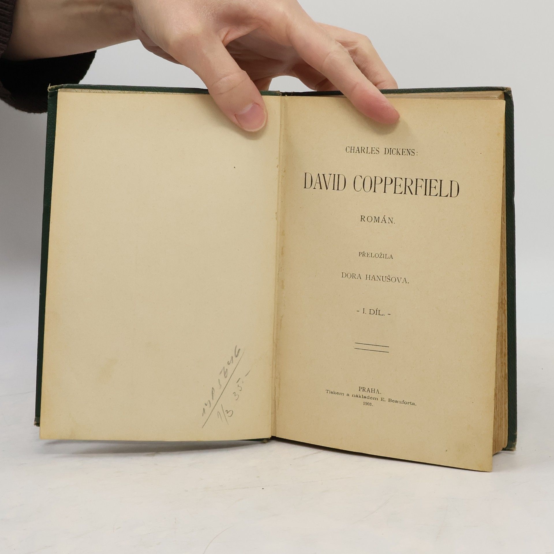 Dora Hanušova DAVID COPPERFIELD I.