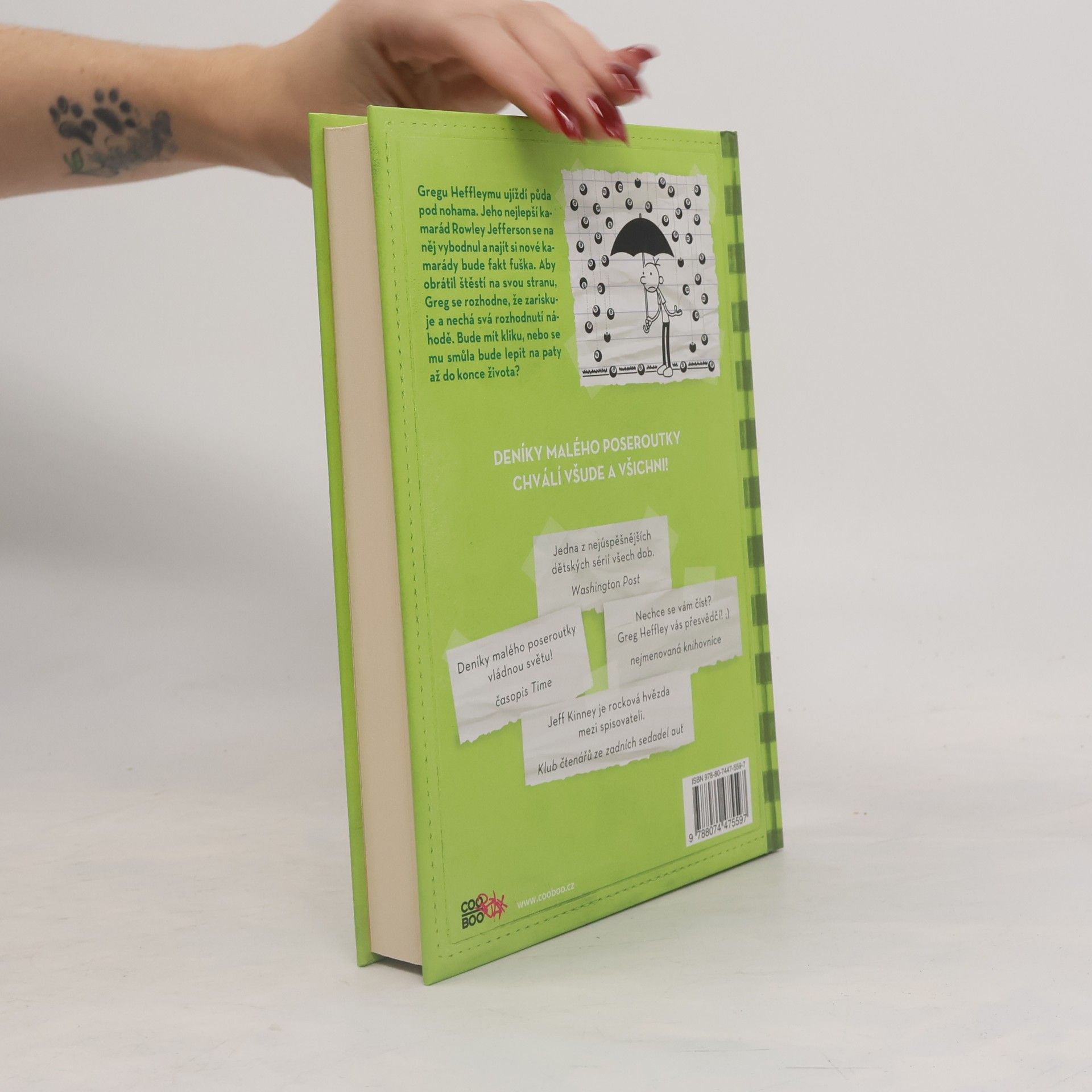 Jeff Kinney Deník malého poseroutky 8. Fakt smůla