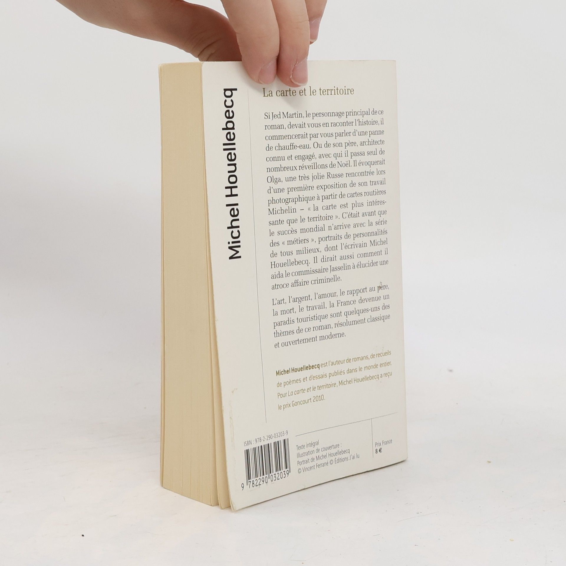 Michel Houellebecq La carte et le territoire