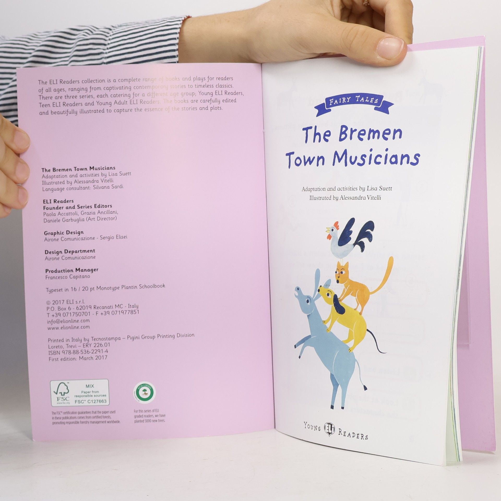 Alessandra Vitelli Young ELI Readers - Fairy Tales - 2: The Bremen Town Musicians