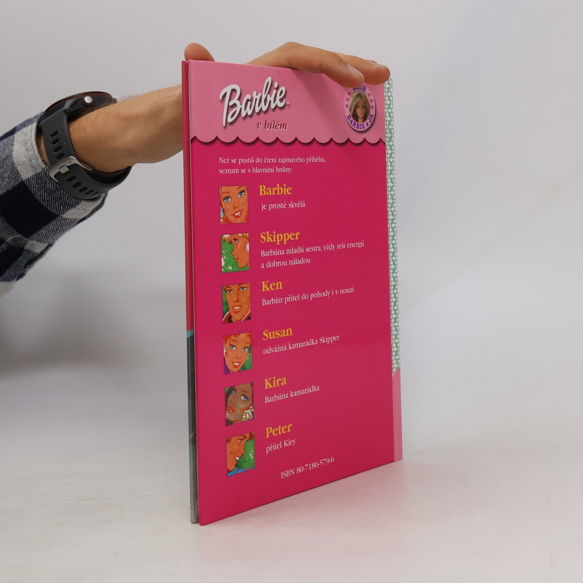 Šárka Kadlecová Barbie v bílém