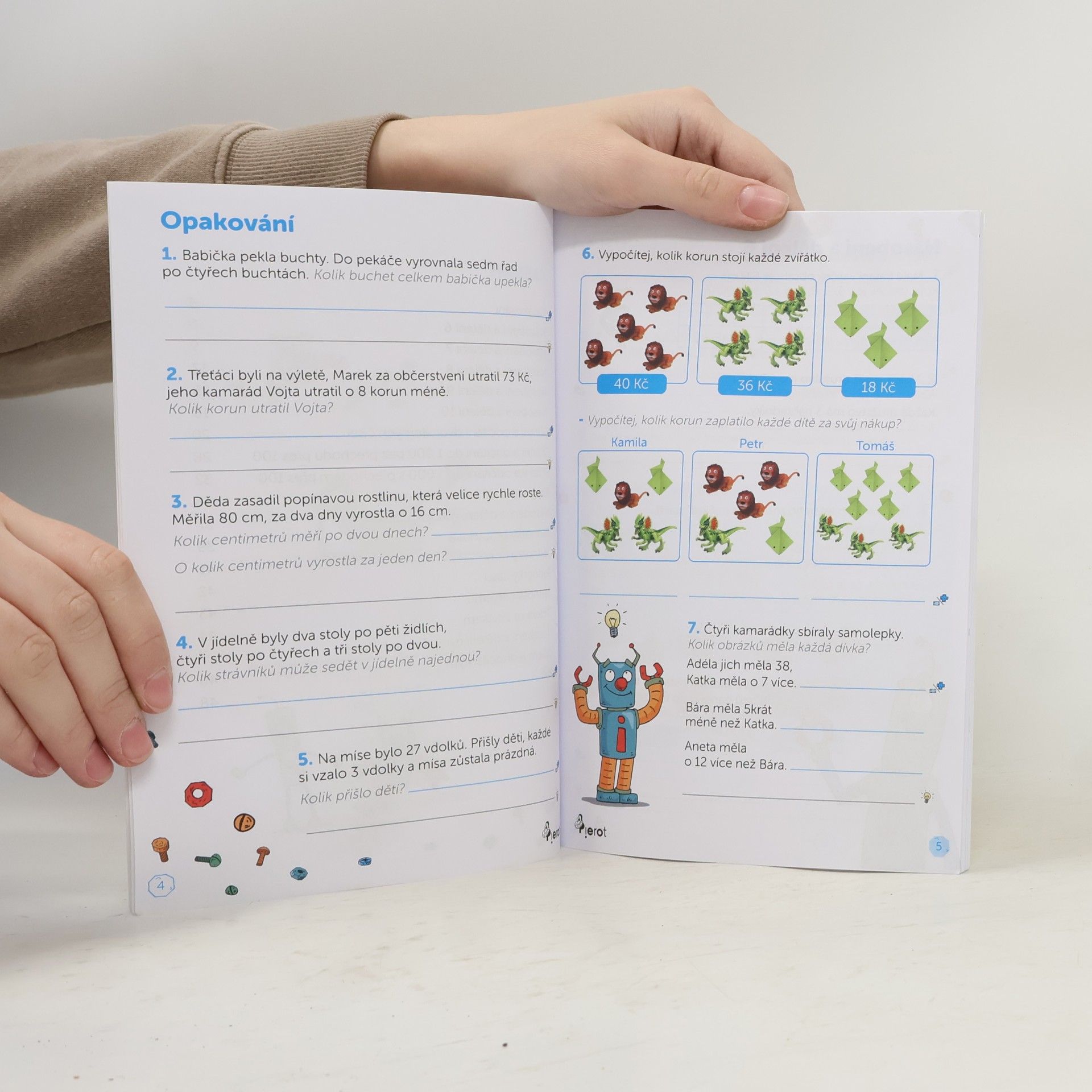 Various authors Slovní úlohy : 3. ročník Matematika 3 Slovní úlohy procvičování - matematika 3