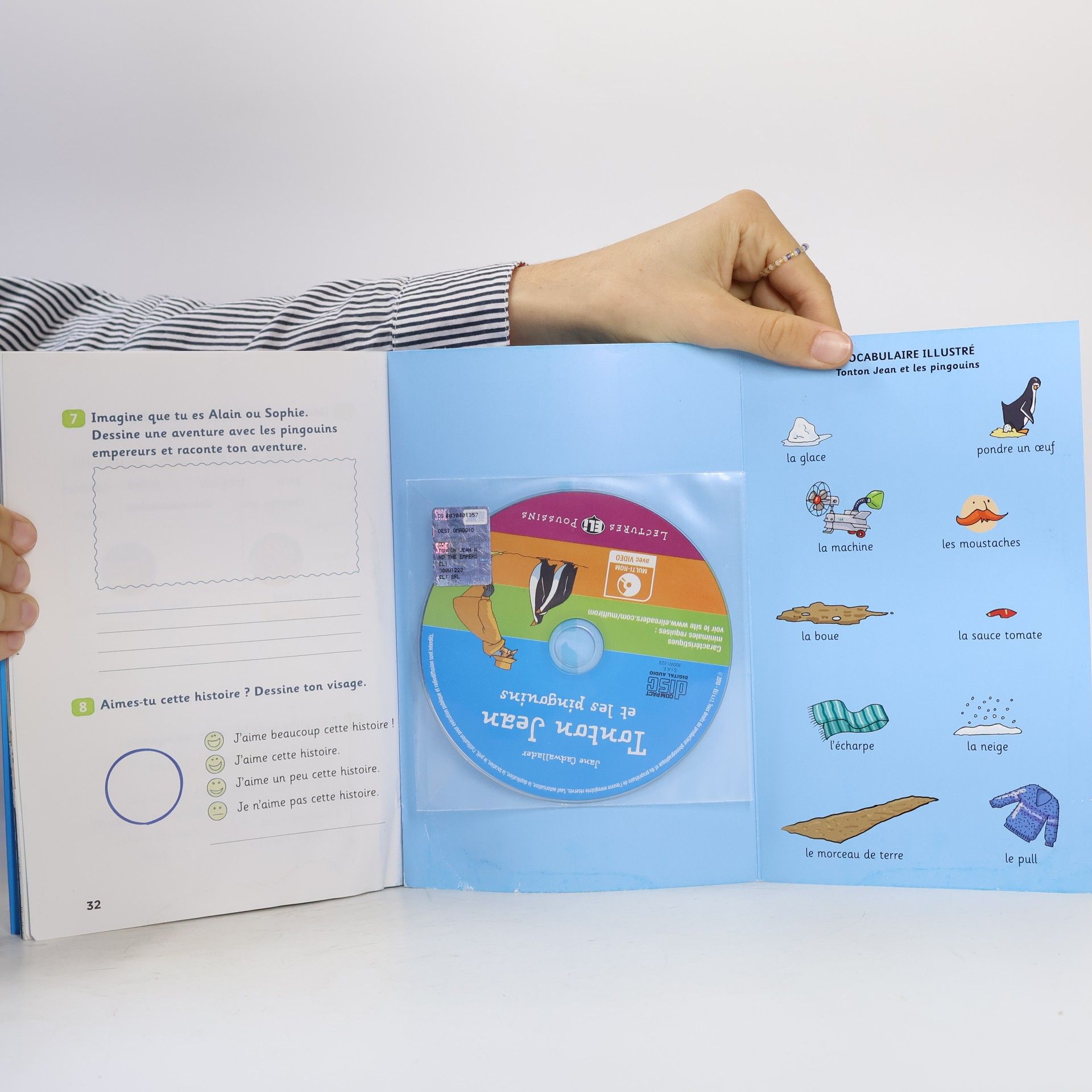 Jane Cadwallader Lectures Eli Poussins - 3: Tonton Jean et les pingouins + CD