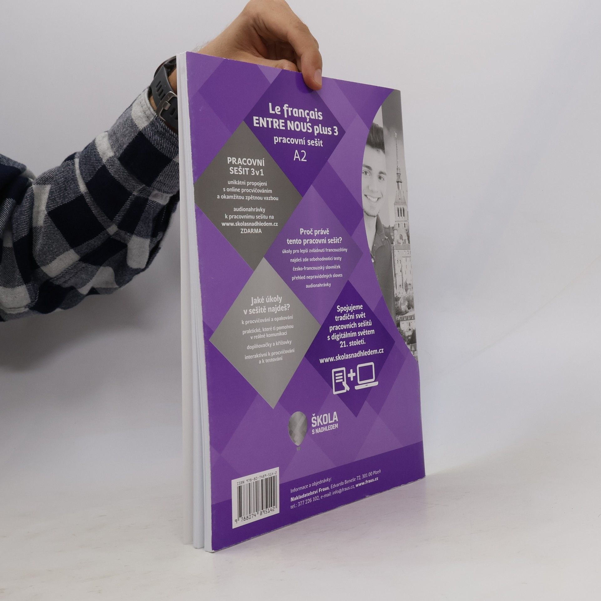 Autorenkollektiv Le français entre nous plus 3. Pracovní sešit