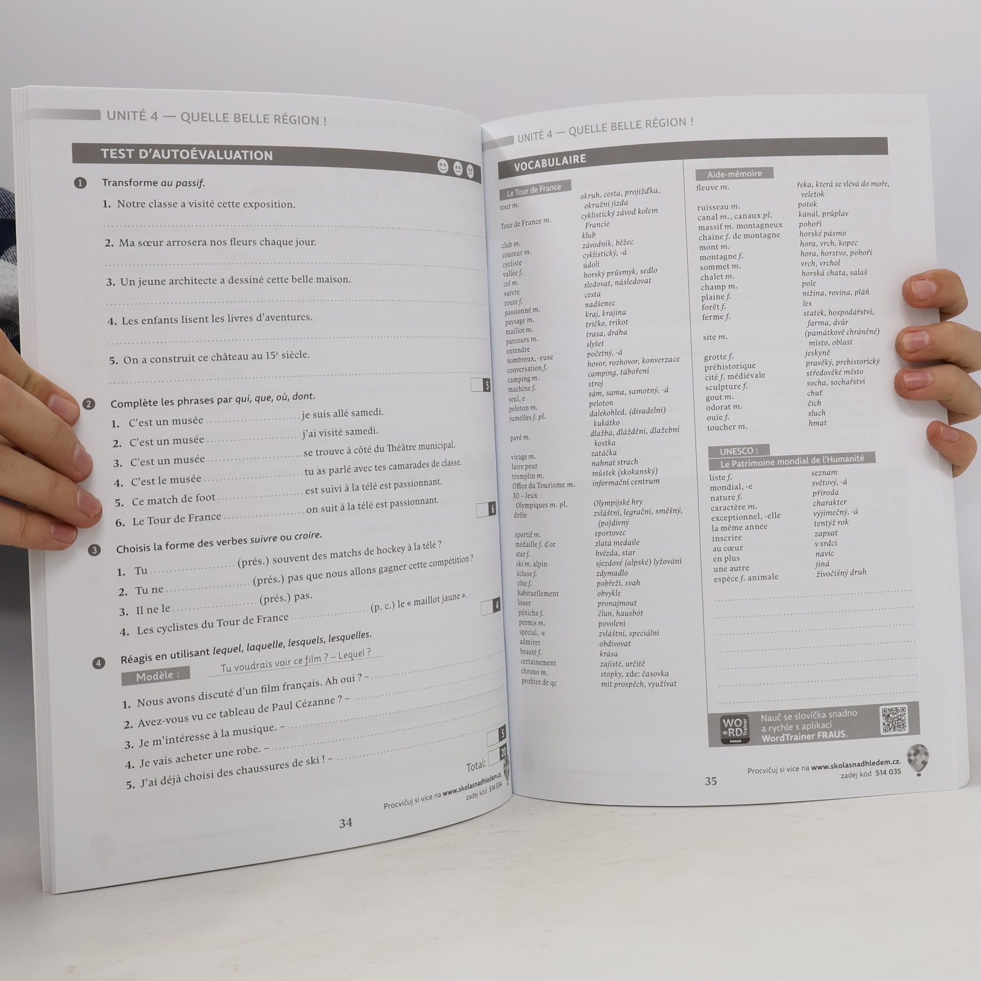 Autorenkollektiv Le français entre nous plus 3. Pracovní sešit