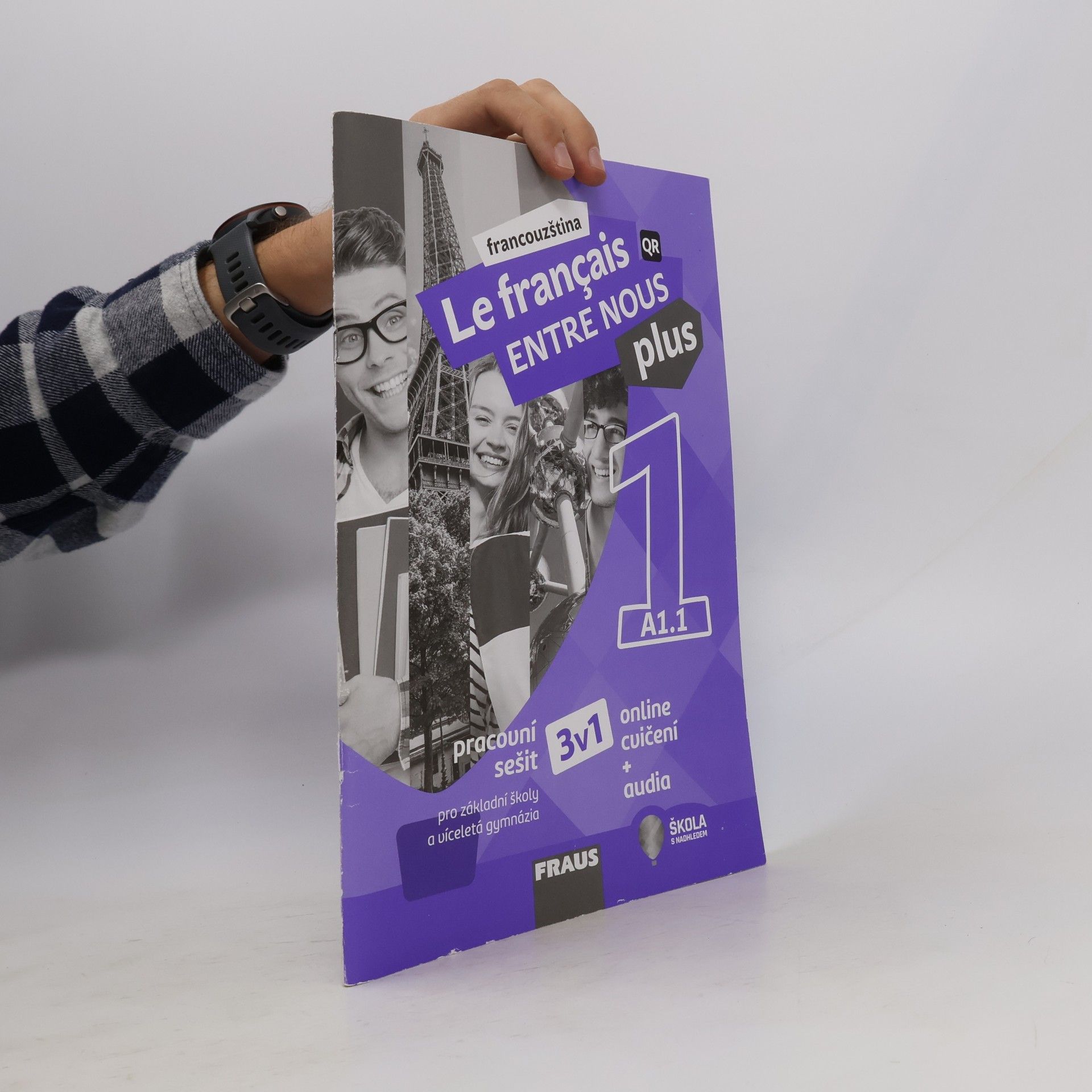 Various authors Le français entre nous plus 1. Pracovní sešit