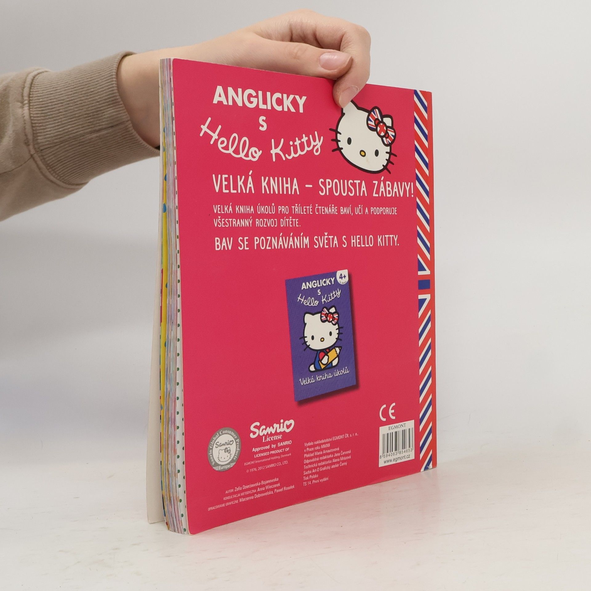 Collectif d'auteurs Anglicky s Hello Kitty. Velká kniha úkolů