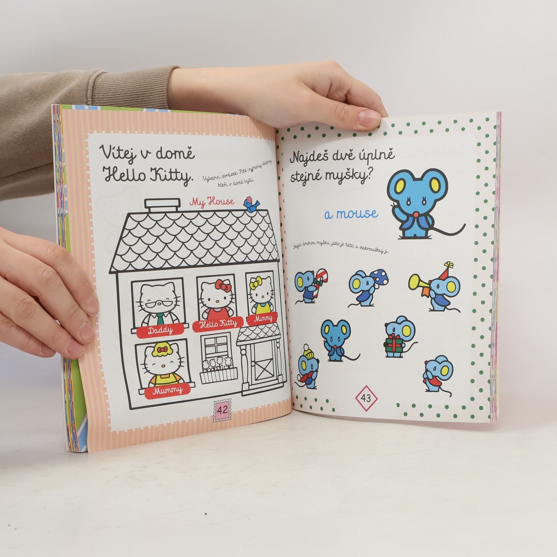 Collectif d'auteurs Anglicky s Hello Kitty. Velká kniha úkolů