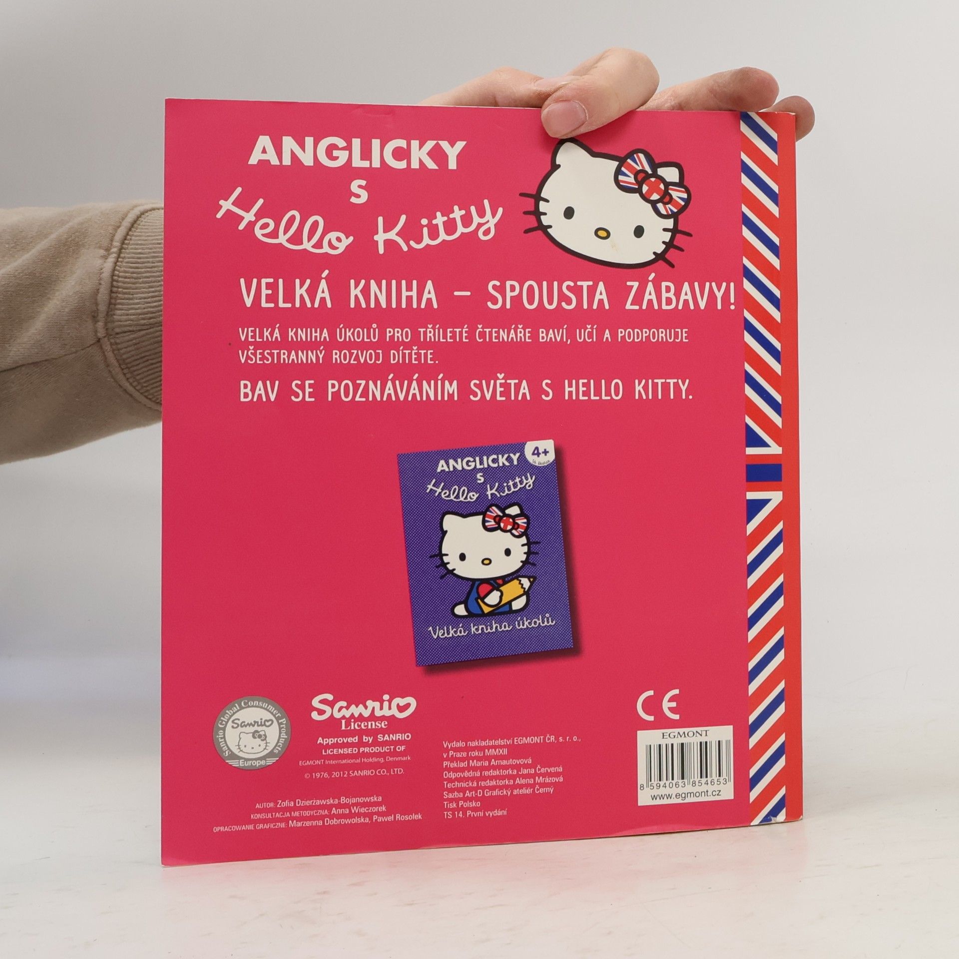 Collectif d'auteurs Anglicky s Hello Kitty. Velká kniha úkolů