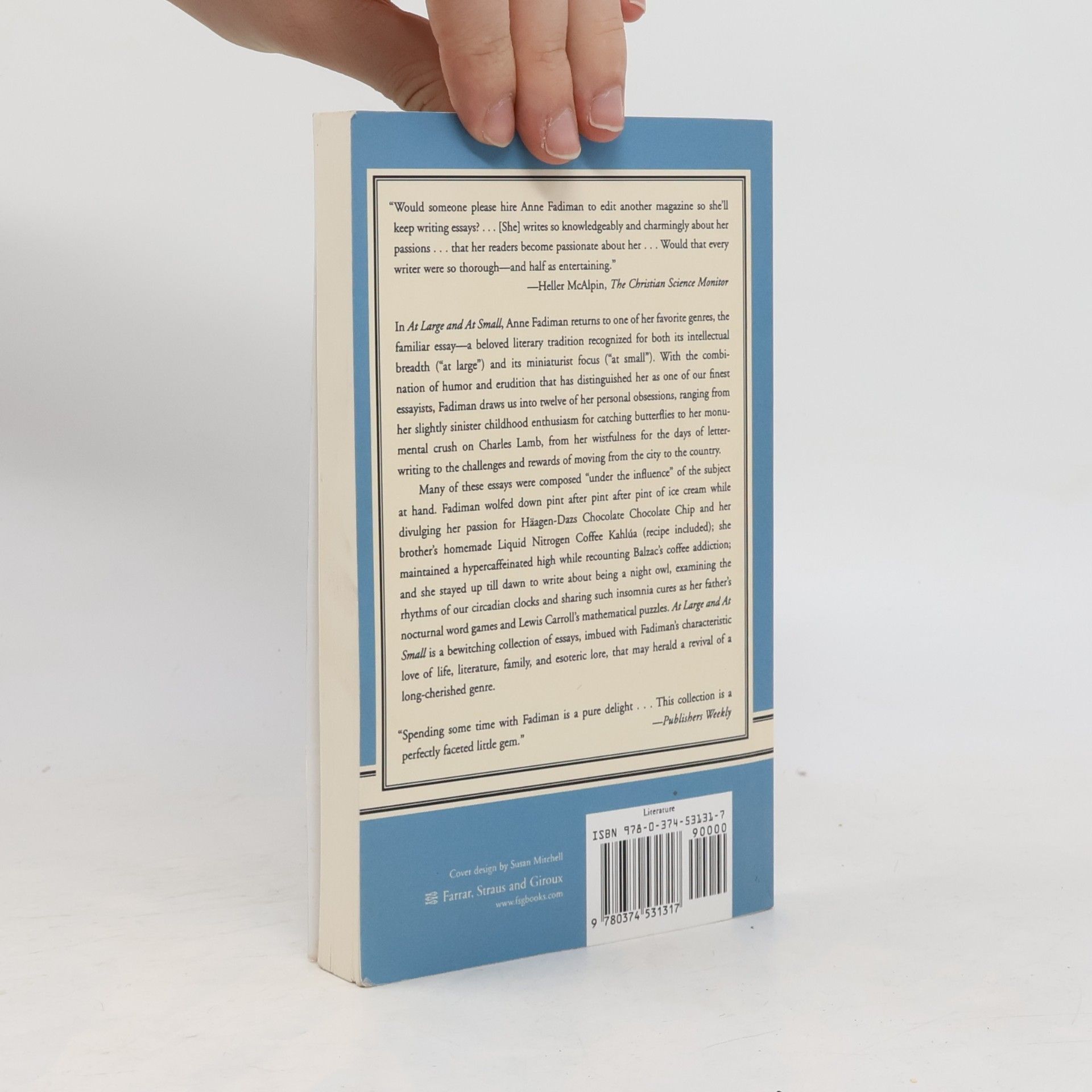 Anne Fadiman At Large and at Small