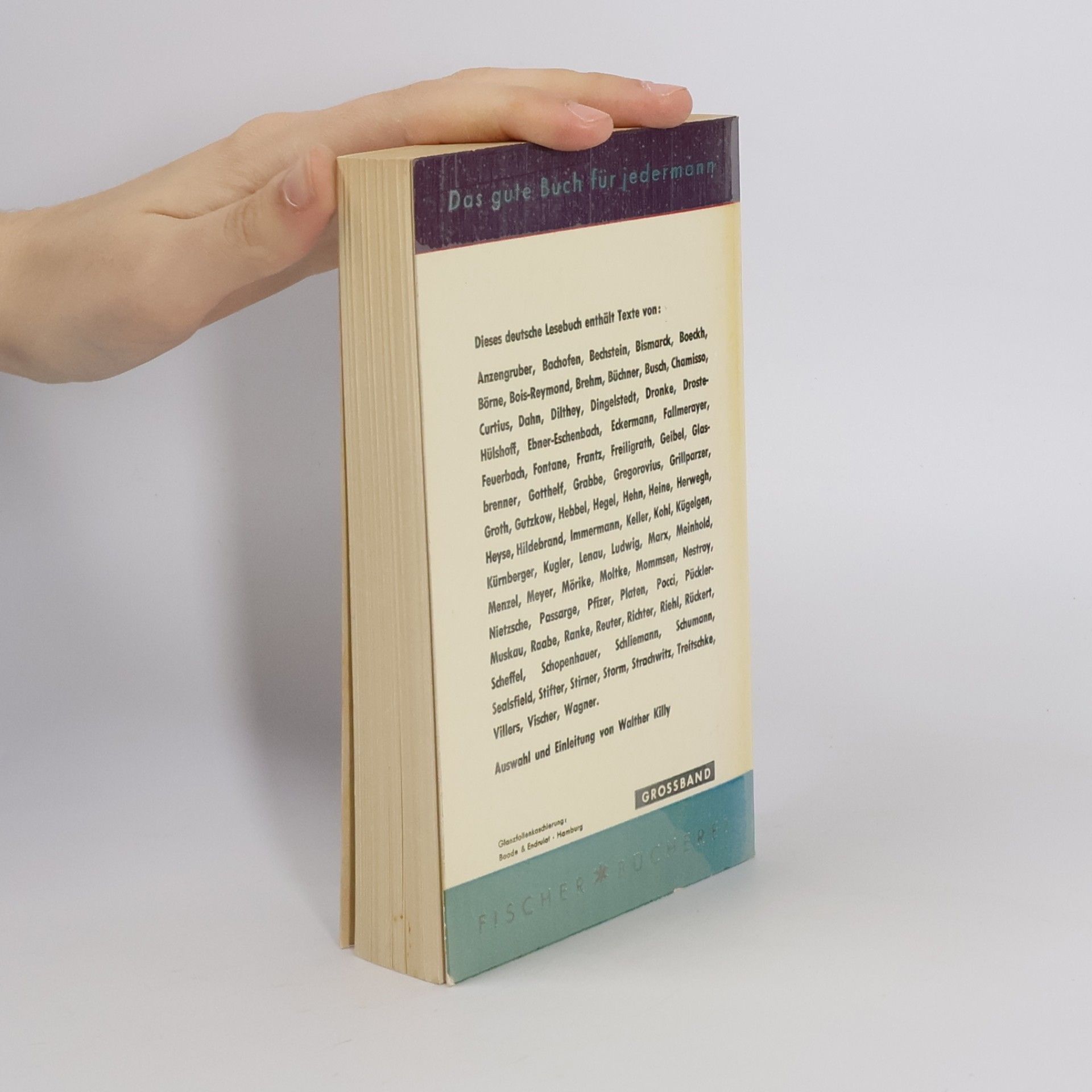 Walther Killy Zeichen der Zeit. Ein Deutsches Lesebuch 3