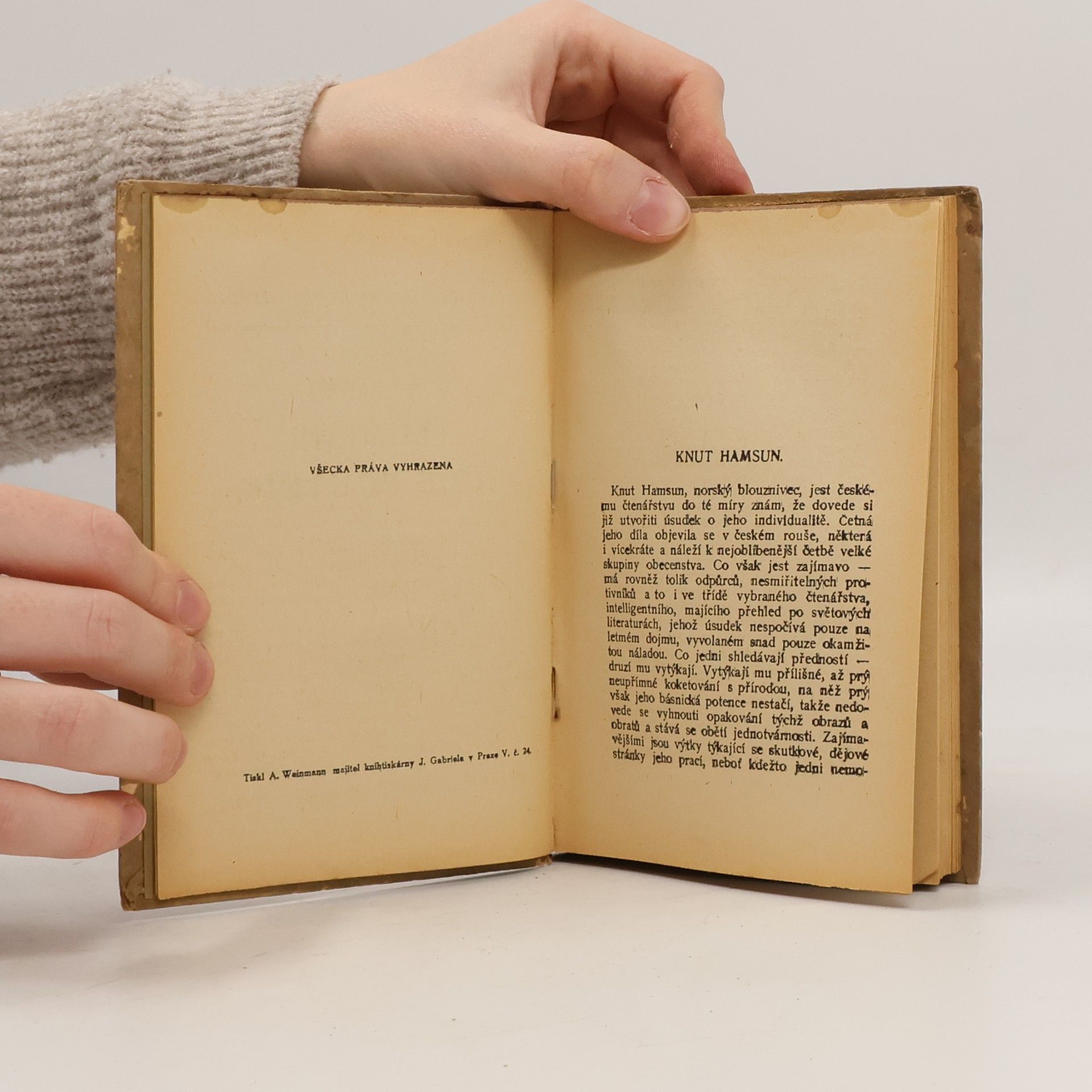 Knut Hamsun Tlumeně hude poutník