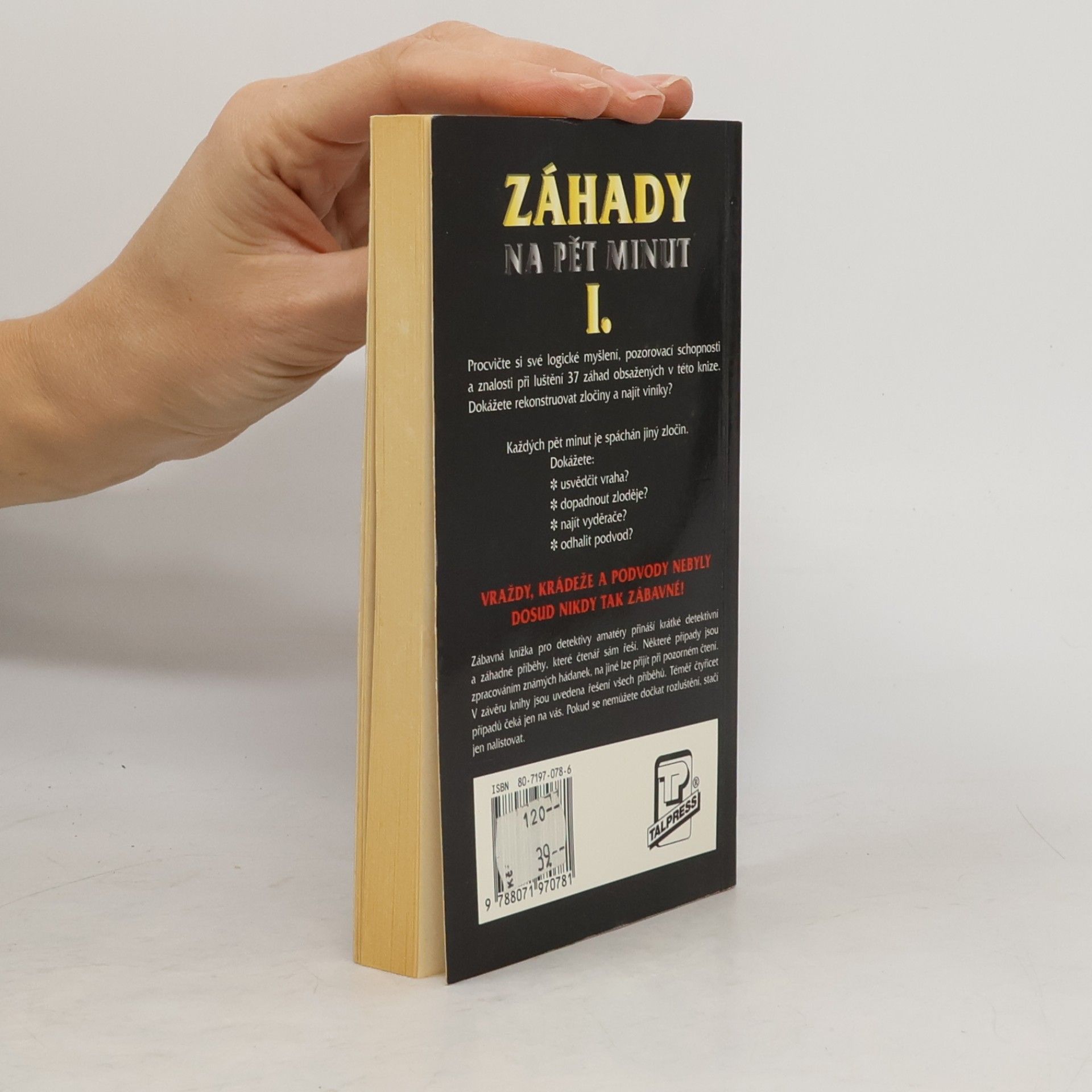 Weber Ken Záhady na pět minut I.