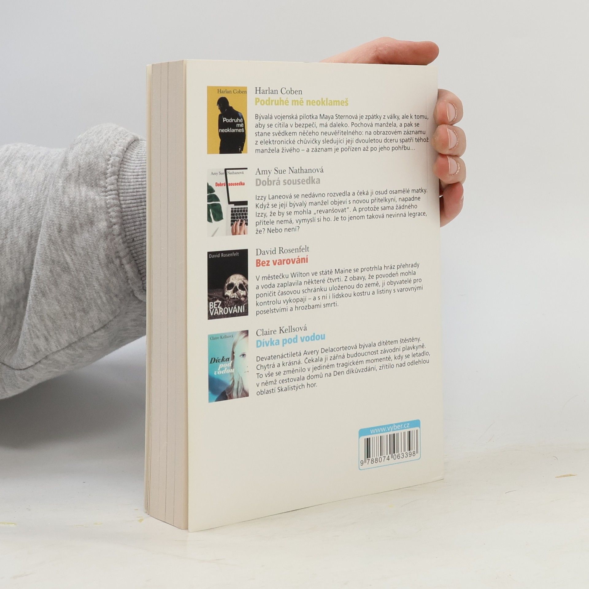 Harlan Coben Podruhé mě neoklameš / Dobrá sousedka / Bez varování / Dívka pod vodou