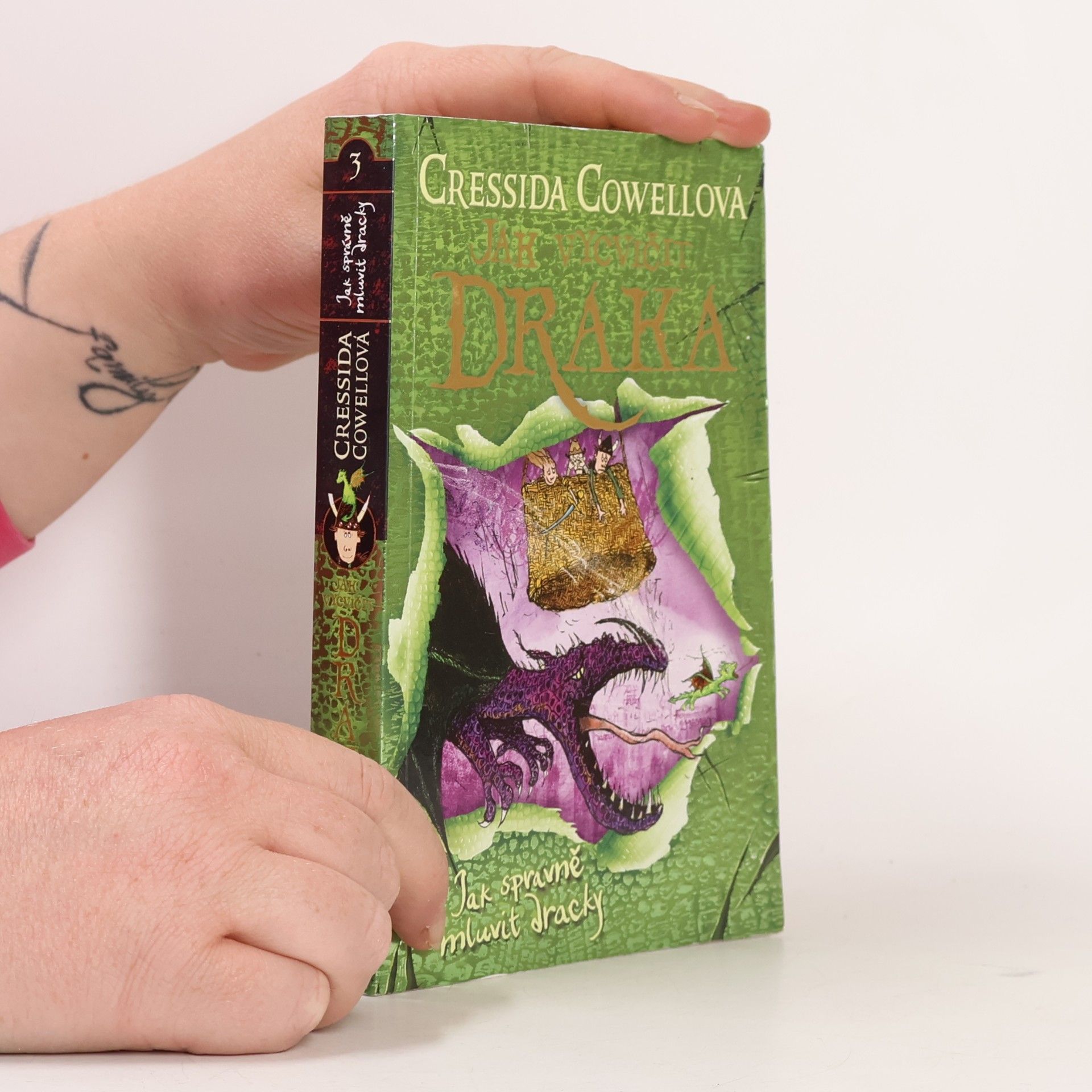 Cressida Cowell Jak správně mluvit dracky