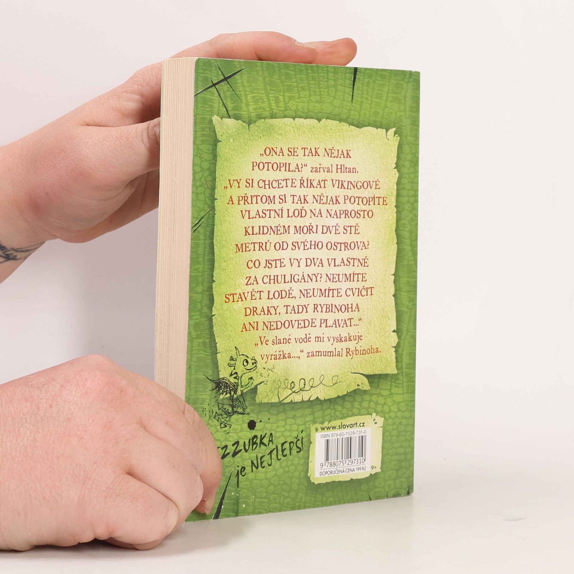 Cressida Cowell Jak správně mluvit dracky