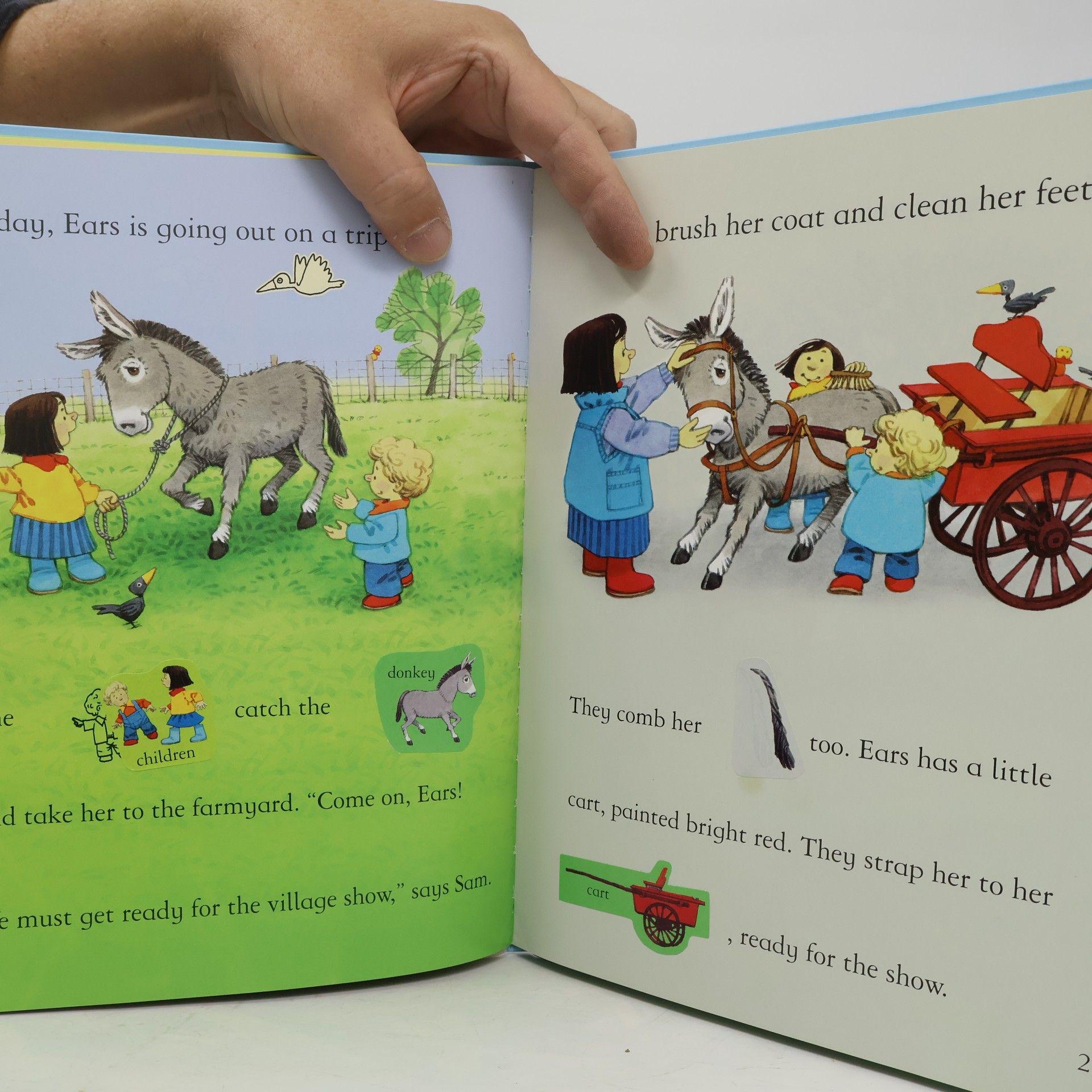 Heather Amery Farmyard Tales Sticker Stories