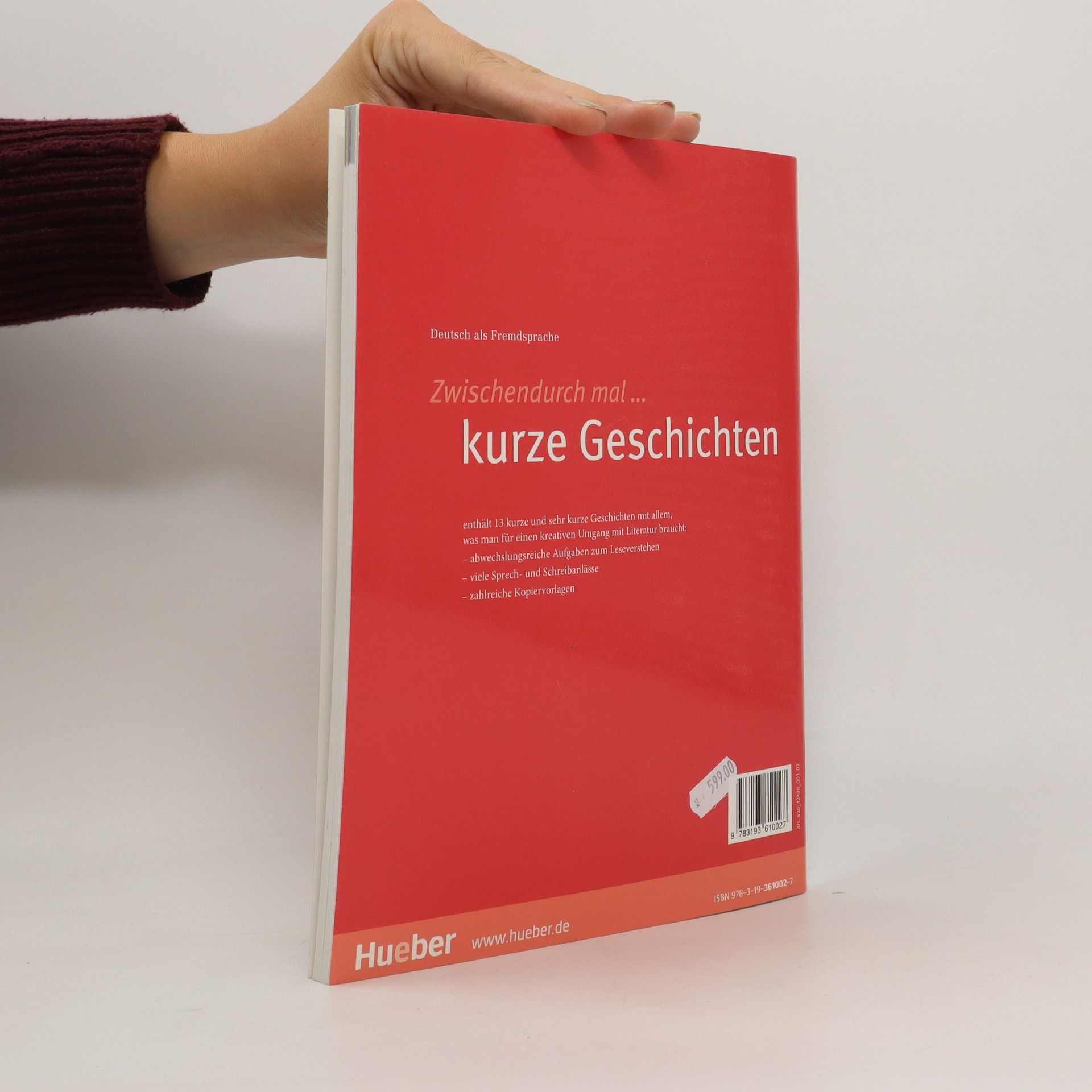 Rainer E. Rainer Ernst Wicke Zwischendurch mal ... kurze Geschichten : Niveau A2-B2