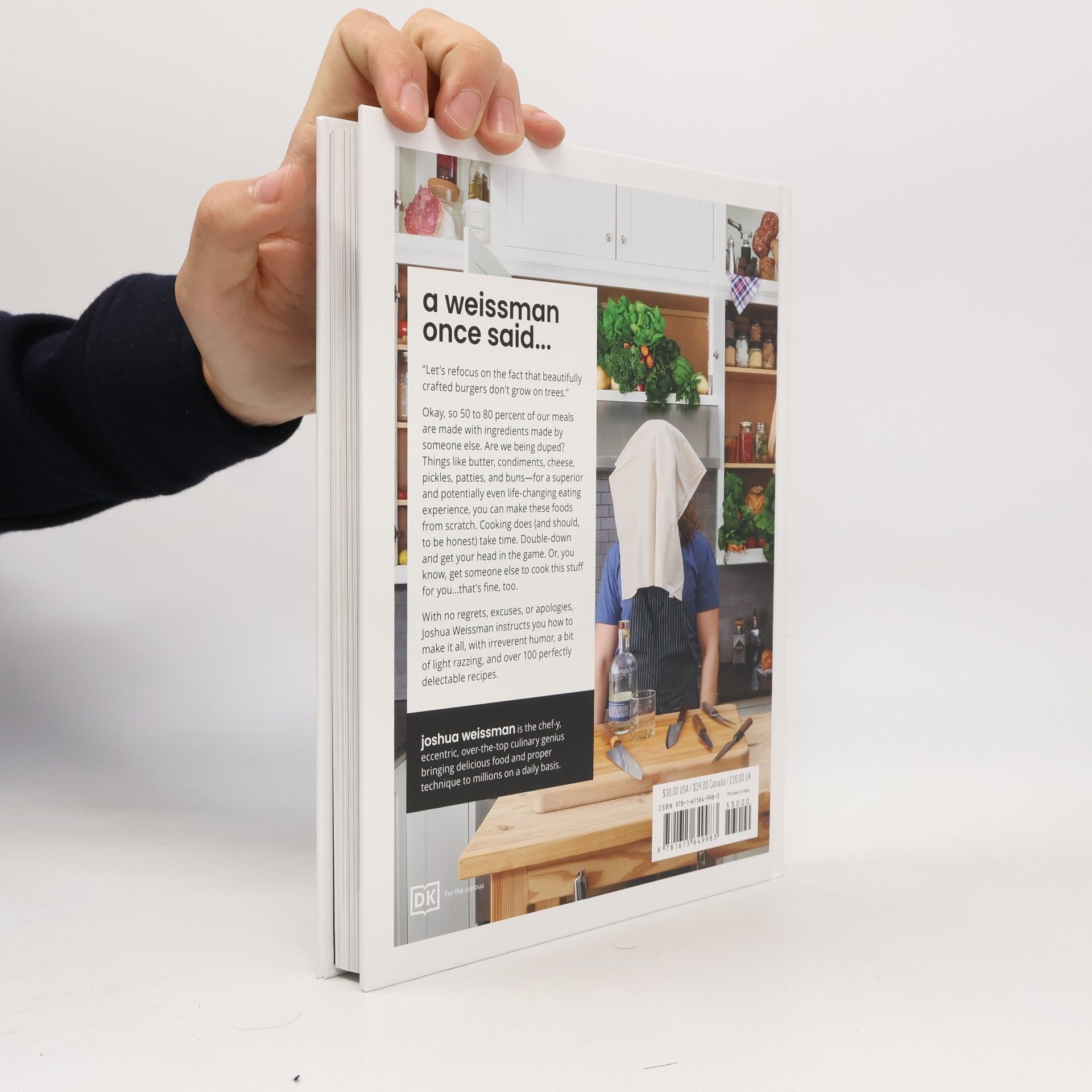 Joshua Weissman Joshua Weissman: An Unapologetic Cookbook