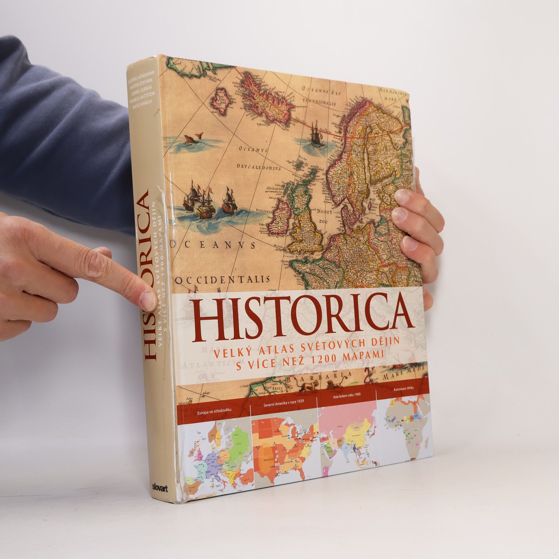Ludwig Könemann Historica. Velký atlas světových dějin s více než 1200 mapami