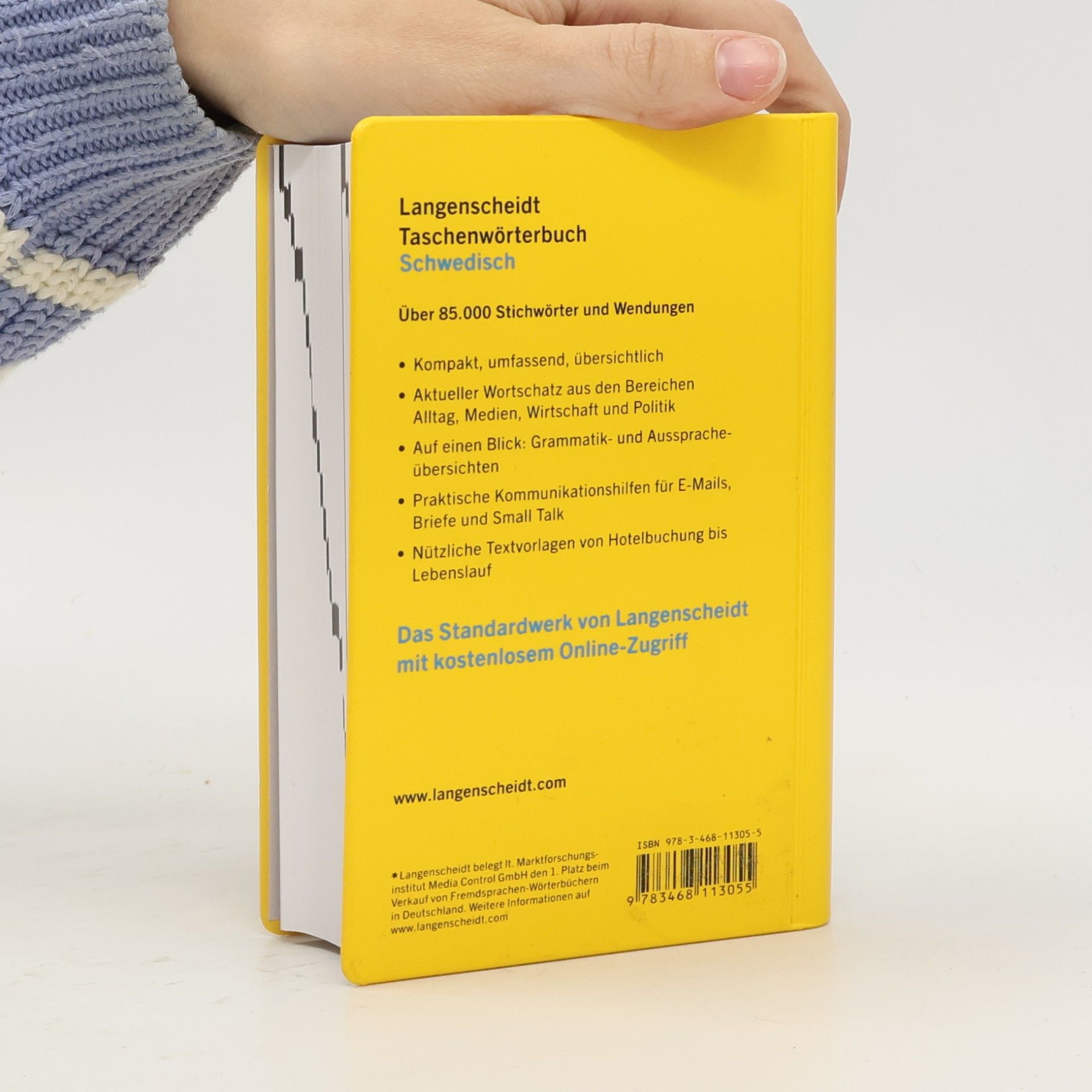 Ann Bergstrand Langenscheidt Taschenwörterbuch Schwedisch