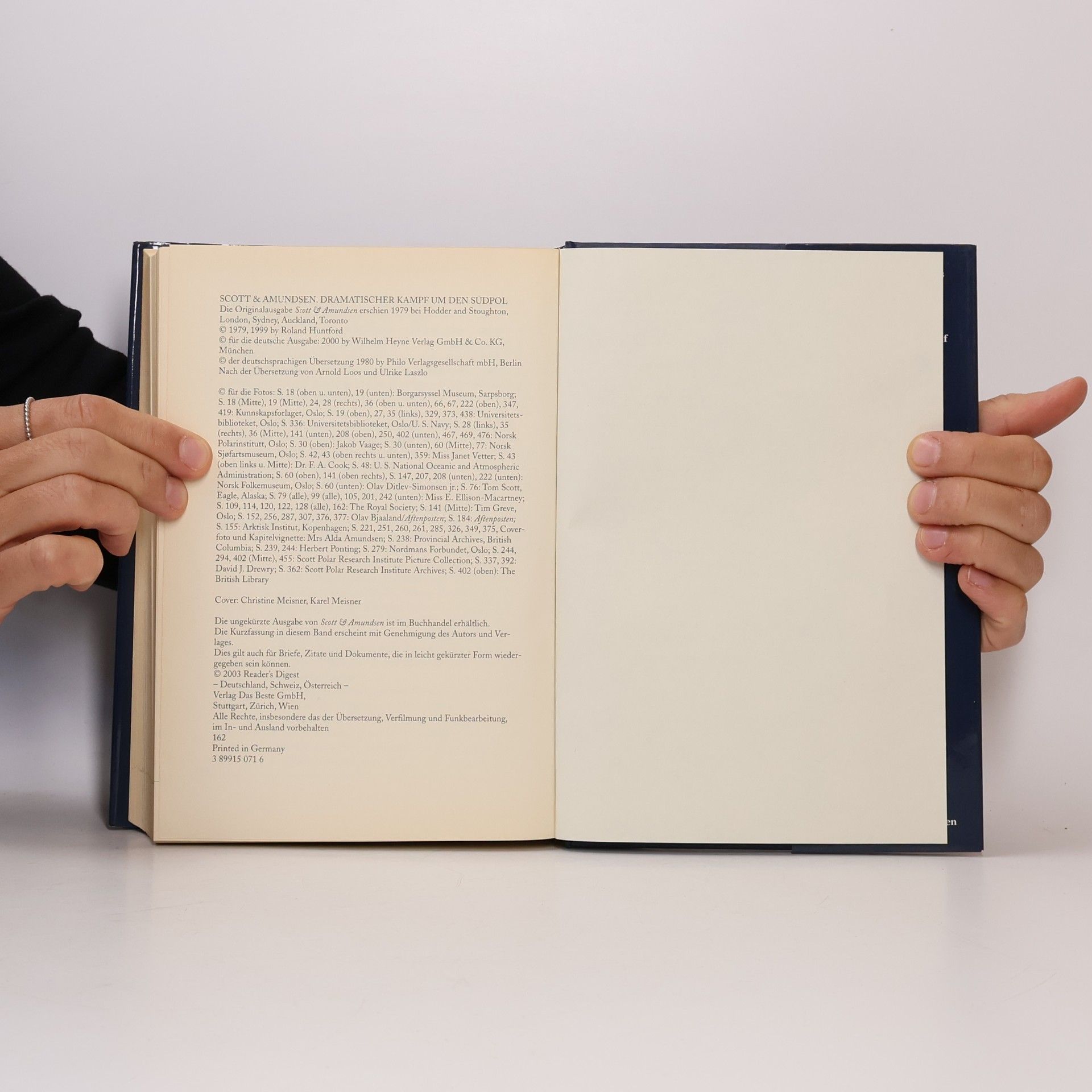 Roland Huntford Dramatischer Kampf um den Südpol