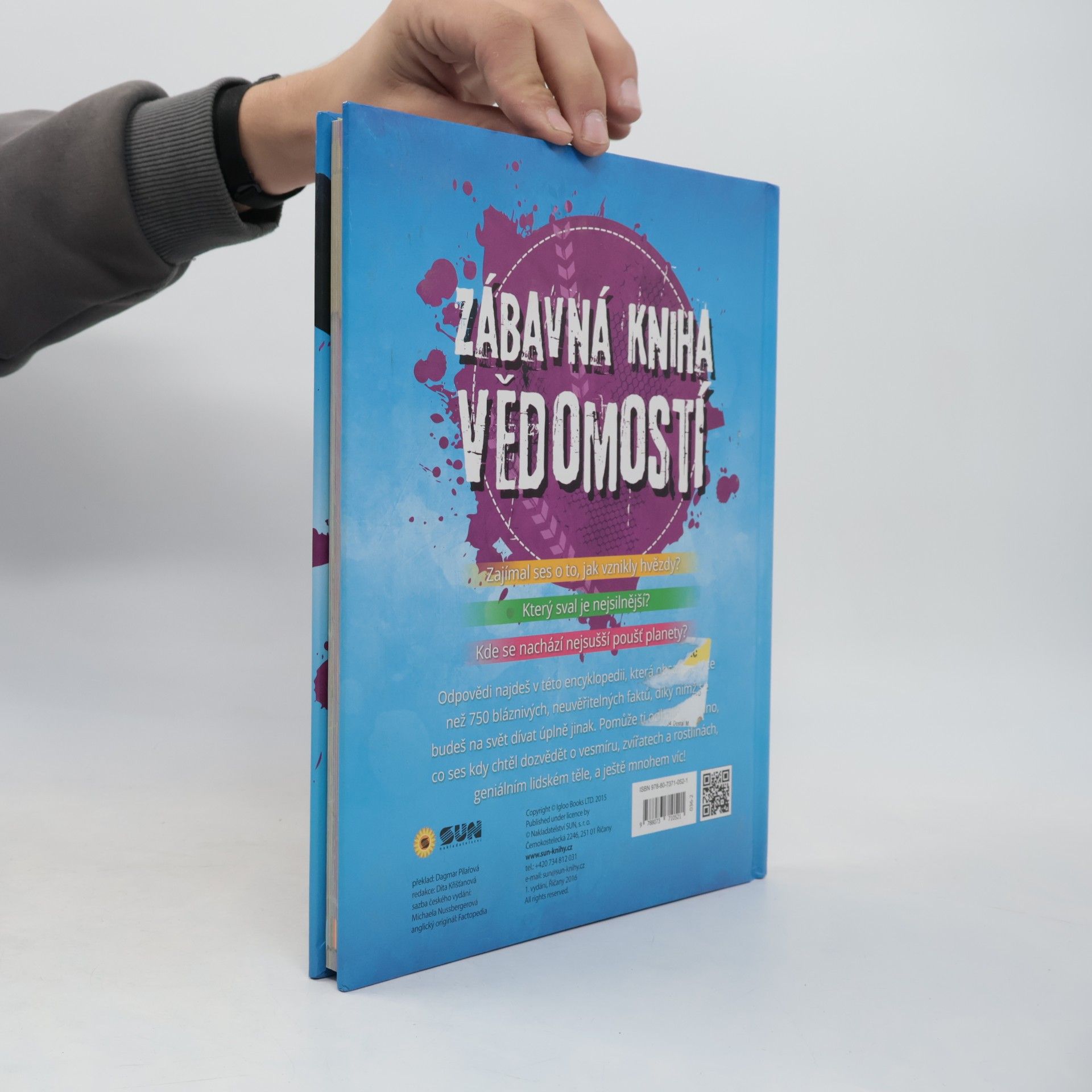 Autorenkollektiv Zábavná kniha vědomostí