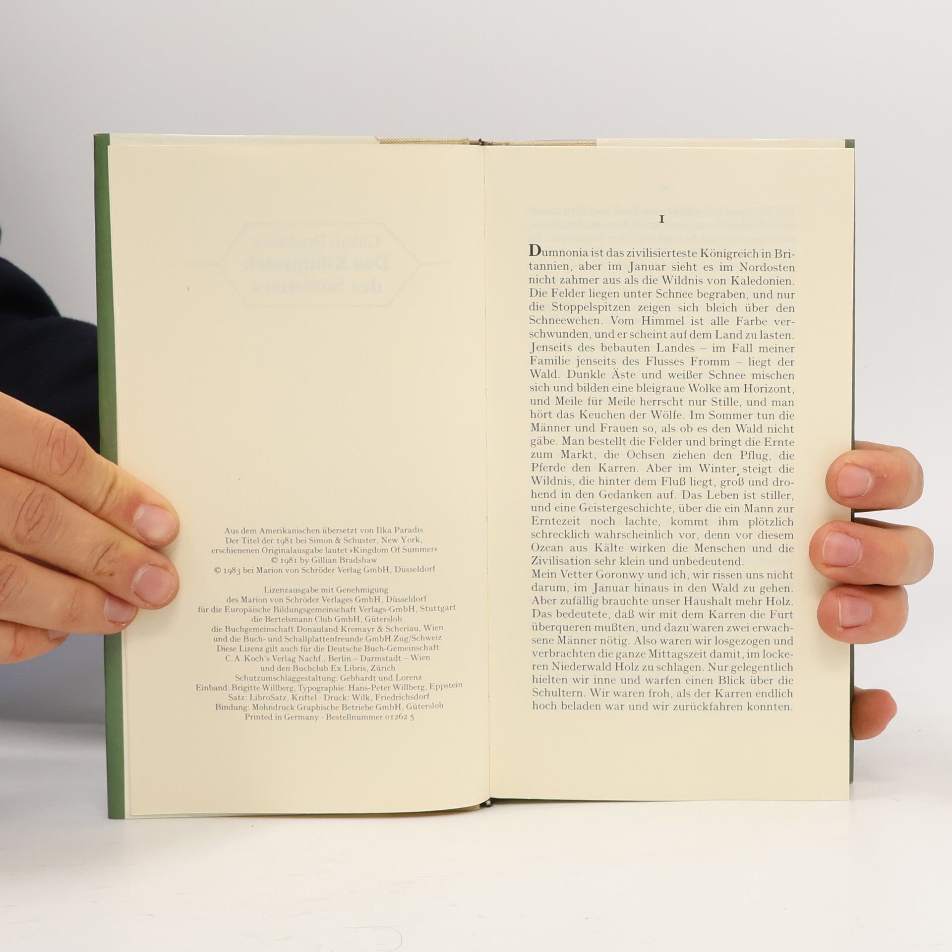 Gillian Bradshaw Das Königreich des Sommers