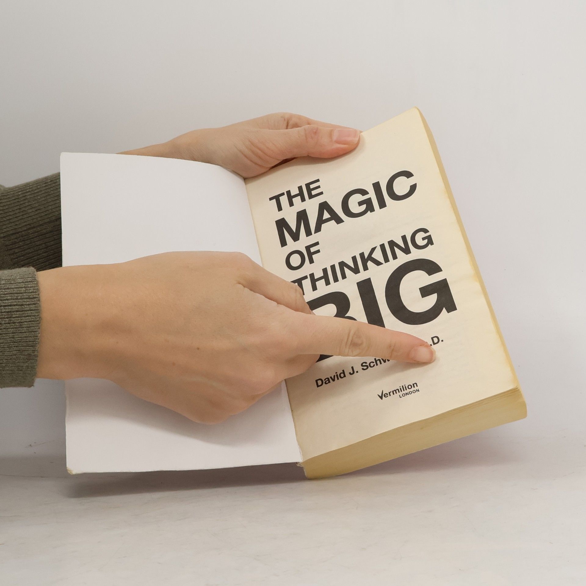 David Joseph Schwartz The Magic of Thinking Big