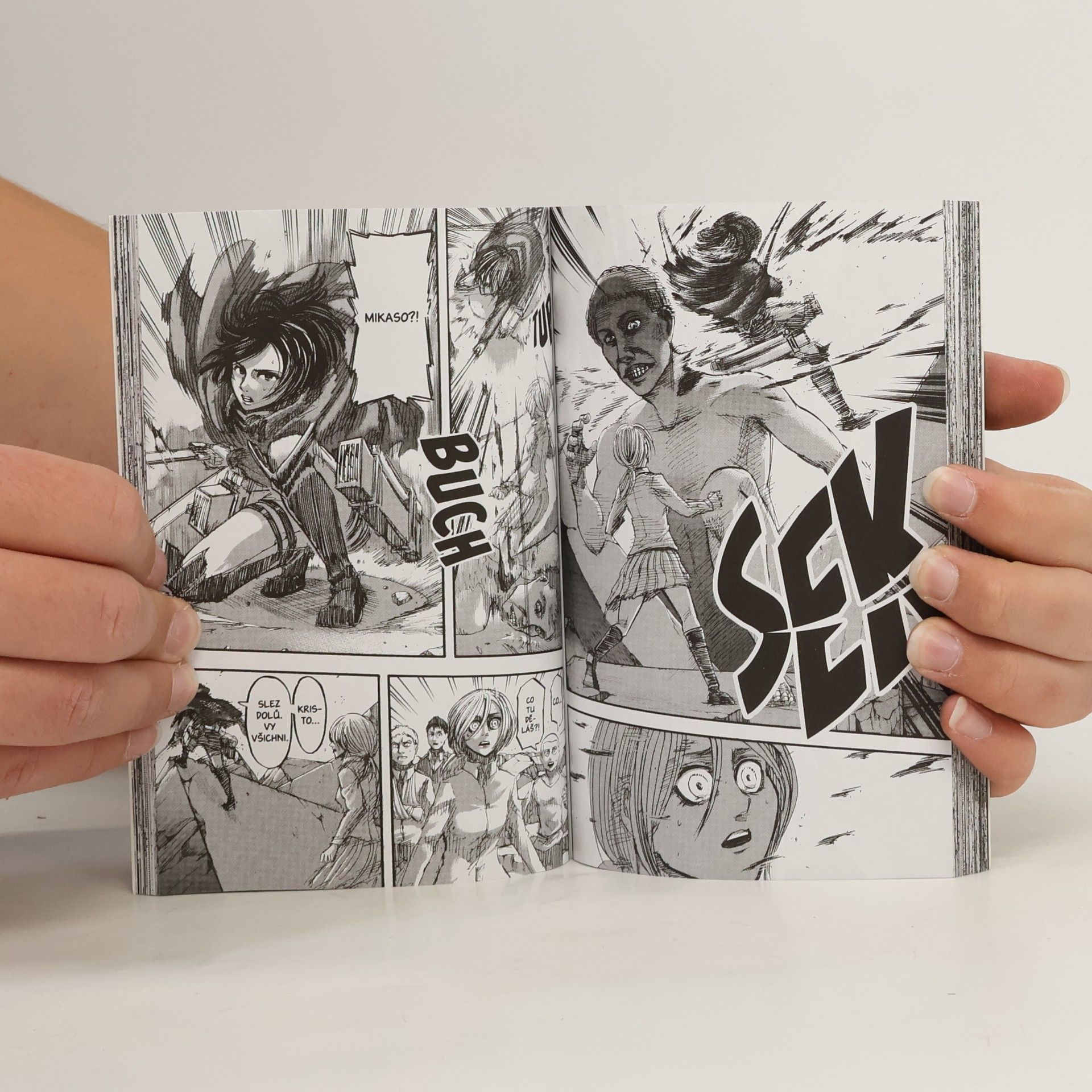 Hajime Isayama Útok titánů. 10