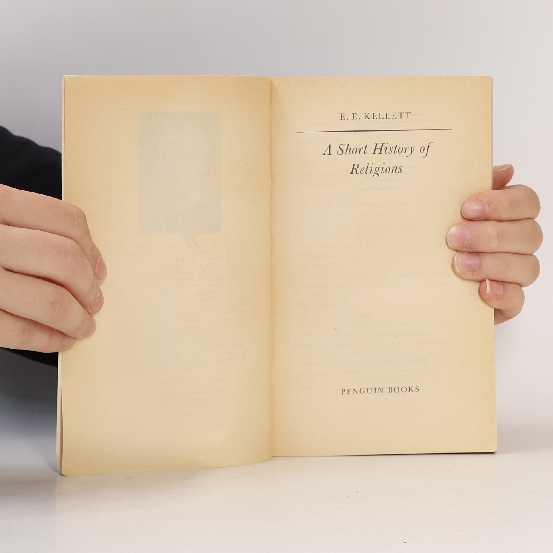 E. E. Kellett A Short History of Religions