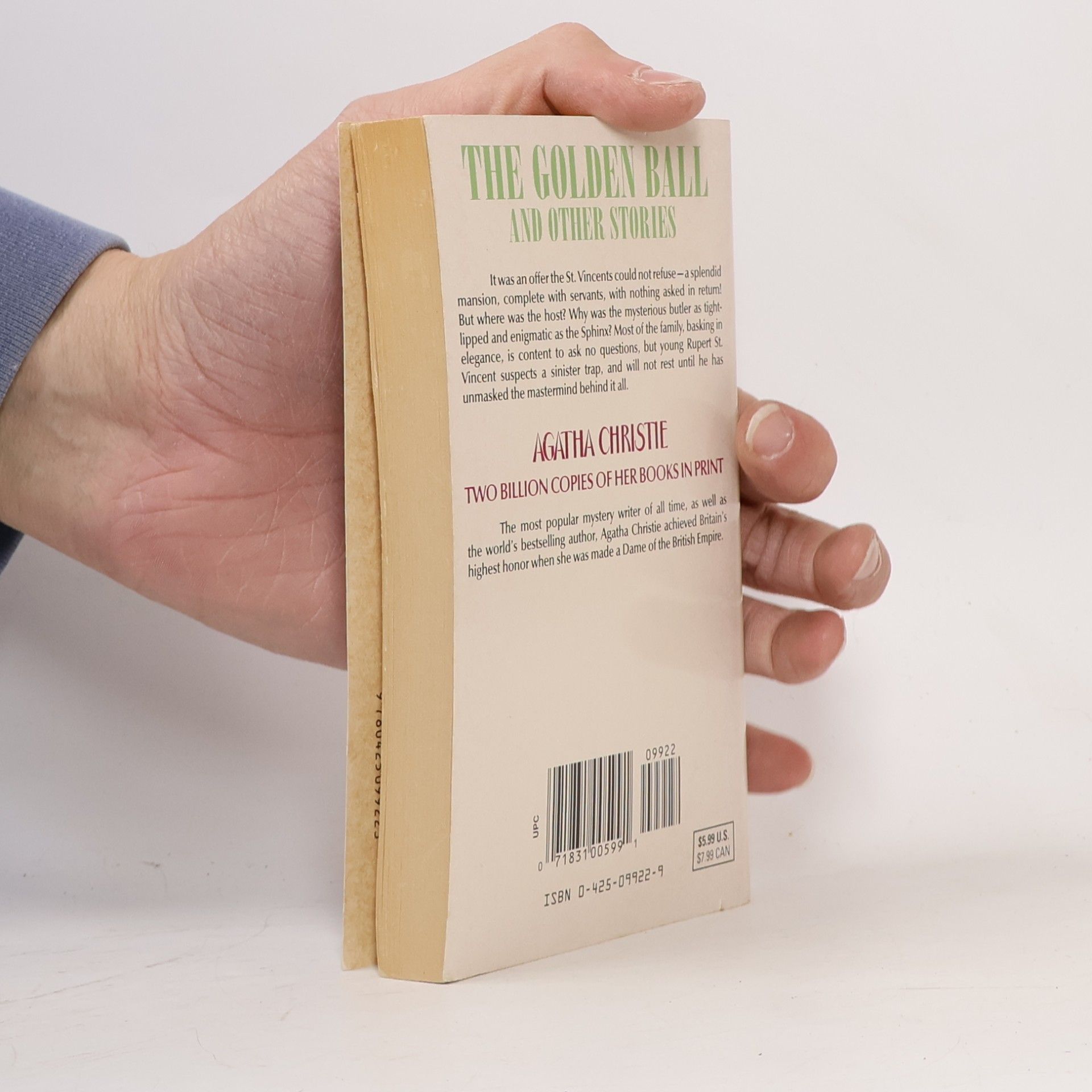 Agatha Christie The Golden Ball and Other Stories