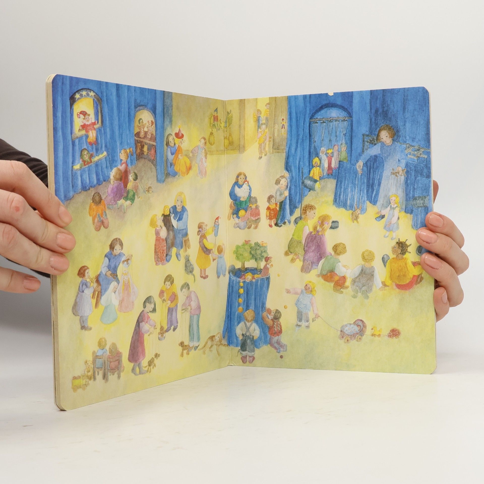 Anneliese Metzig-Brusberg Bunte Kinderwelt. Ein Wimmelbilderbuch
