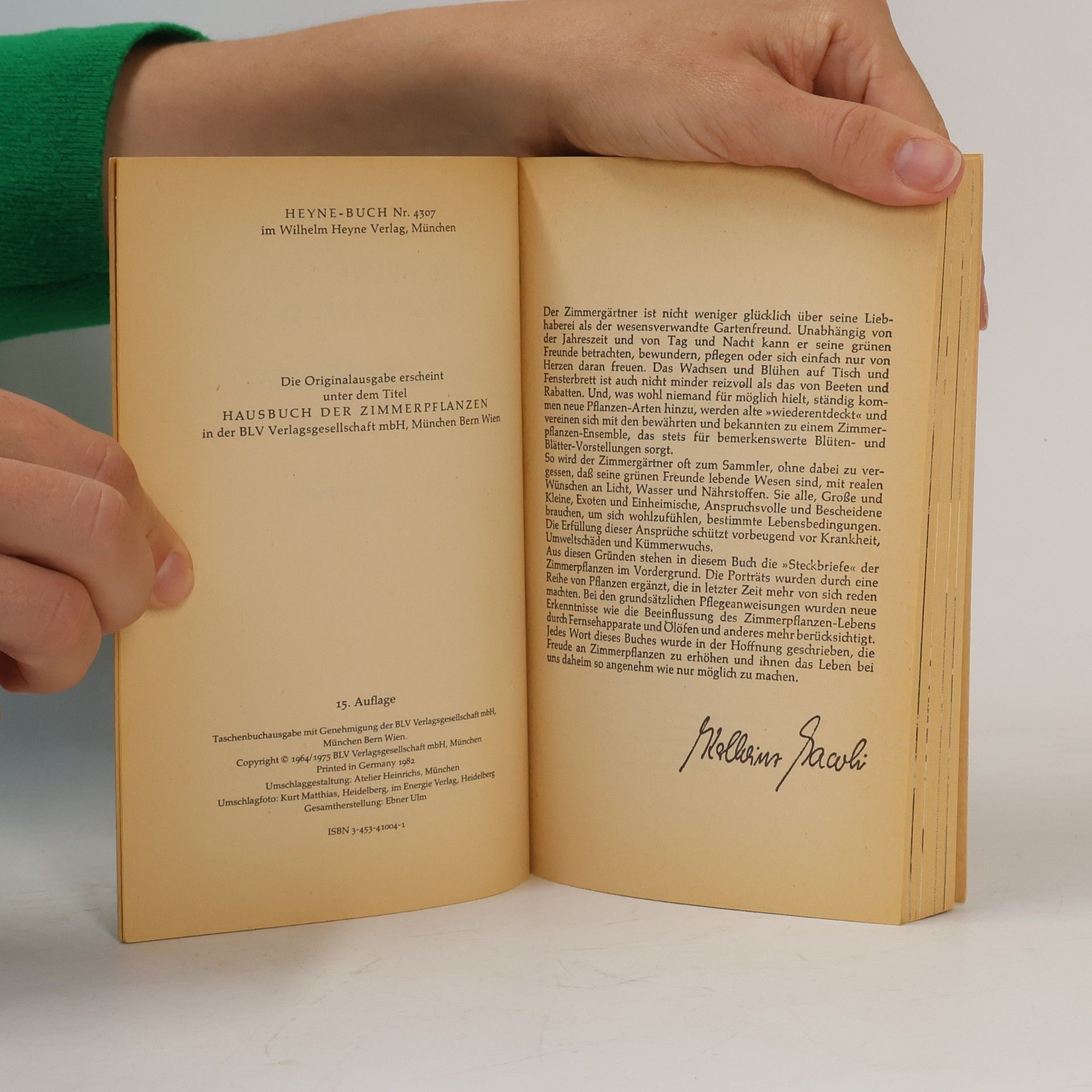 Karlheinz Jacobi Das Heyne-Buch der Zimmerpflanzen