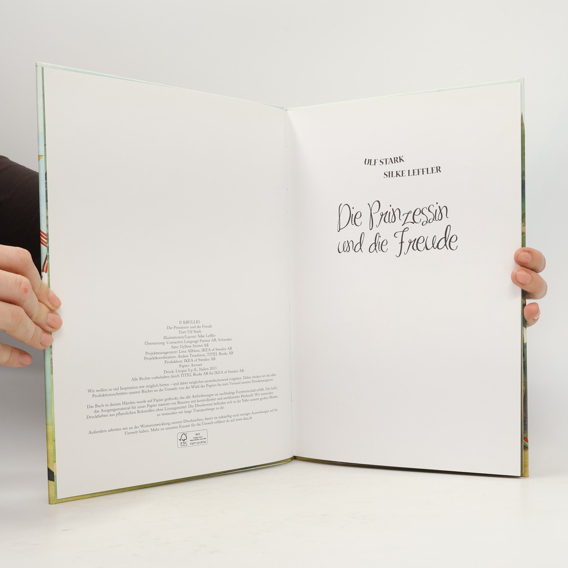 Ulf Stark Die Prinzessin und die Freude