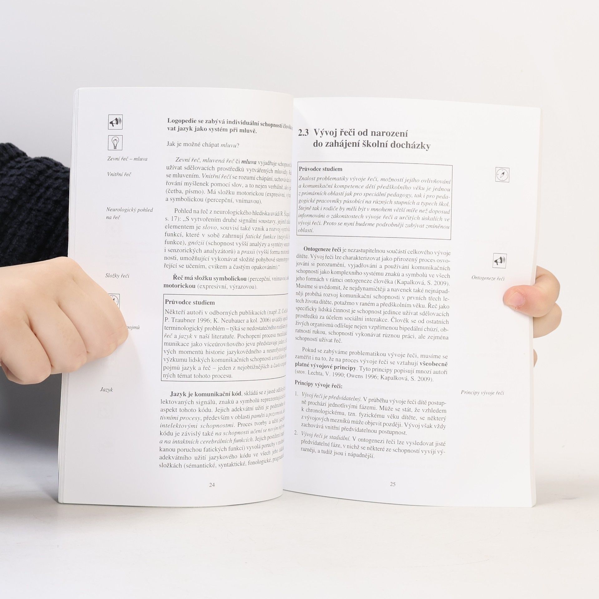 Jiřina Klenková Kapitoly pro studenty logopedie : text k distančnímu vzdělávání