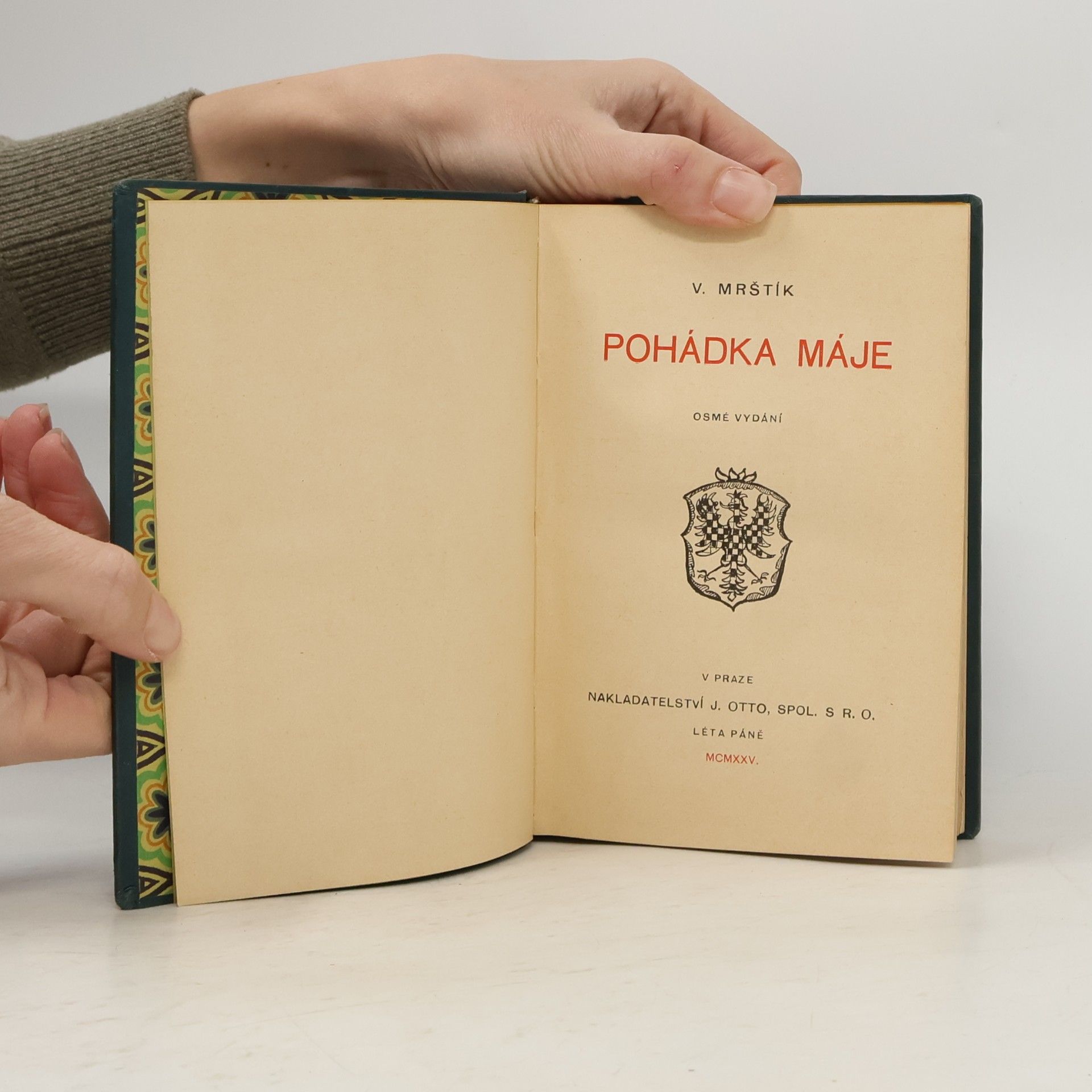 Vilém Mrštík Pohádka máje