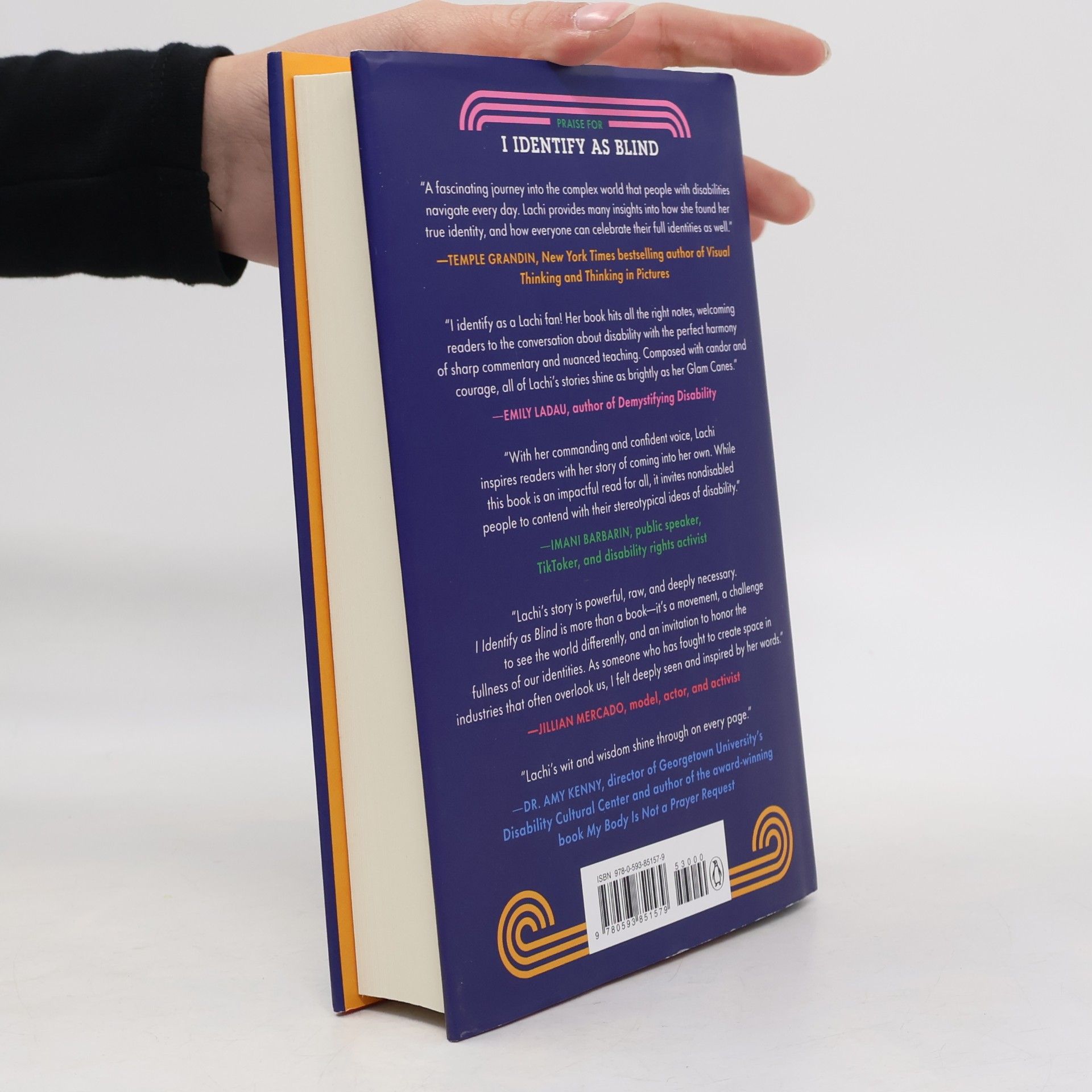 Lachi I Identify as Blind: A Brazen Celebration of Disability Culture, Identity, and Power
