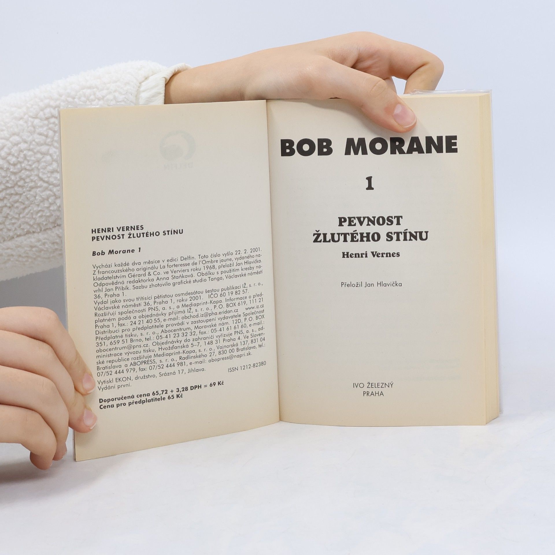 Henri Vernes Bob Morane 1. Pevnost Žlutého stínu