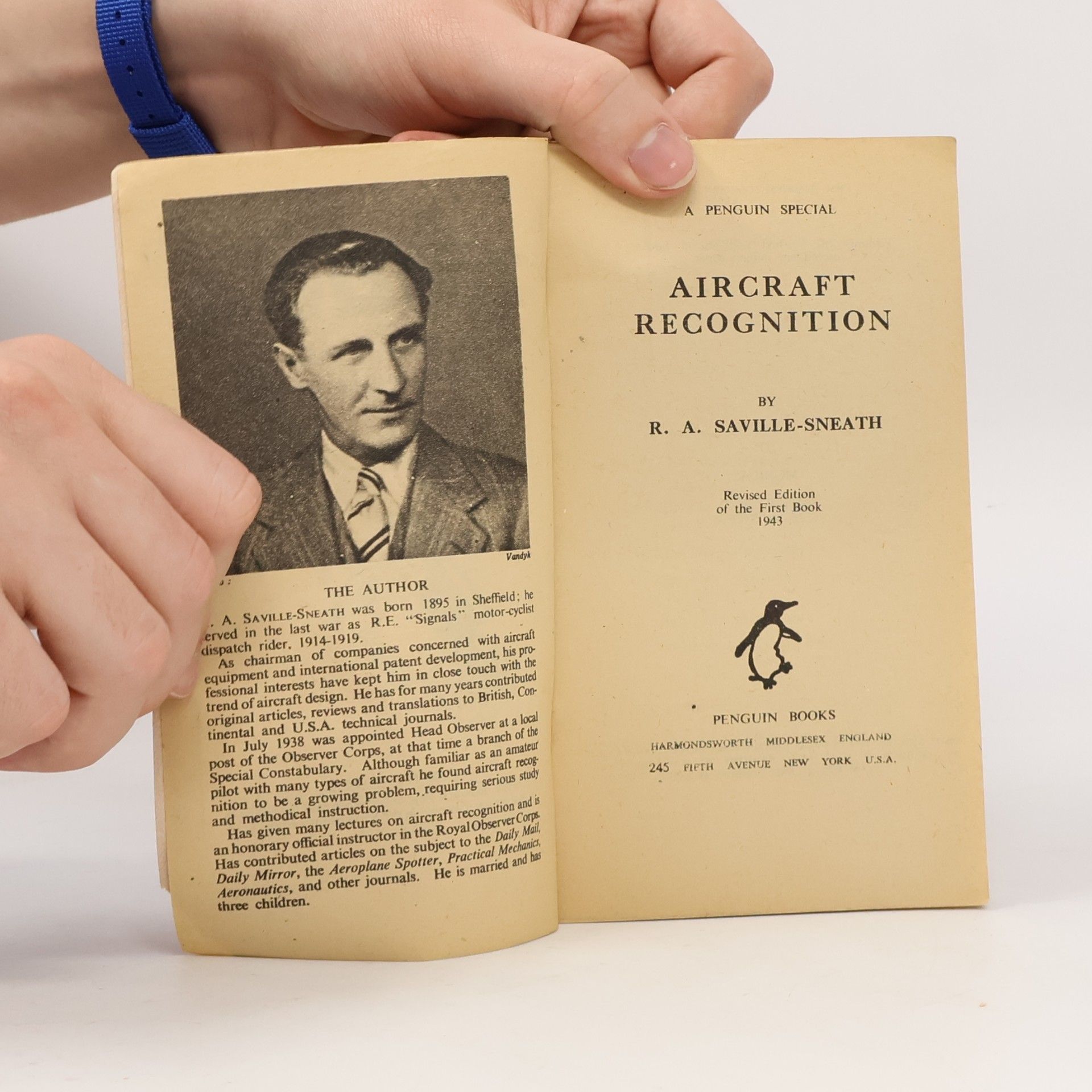 R. A. Saville-Sneath Aircraft Recognition