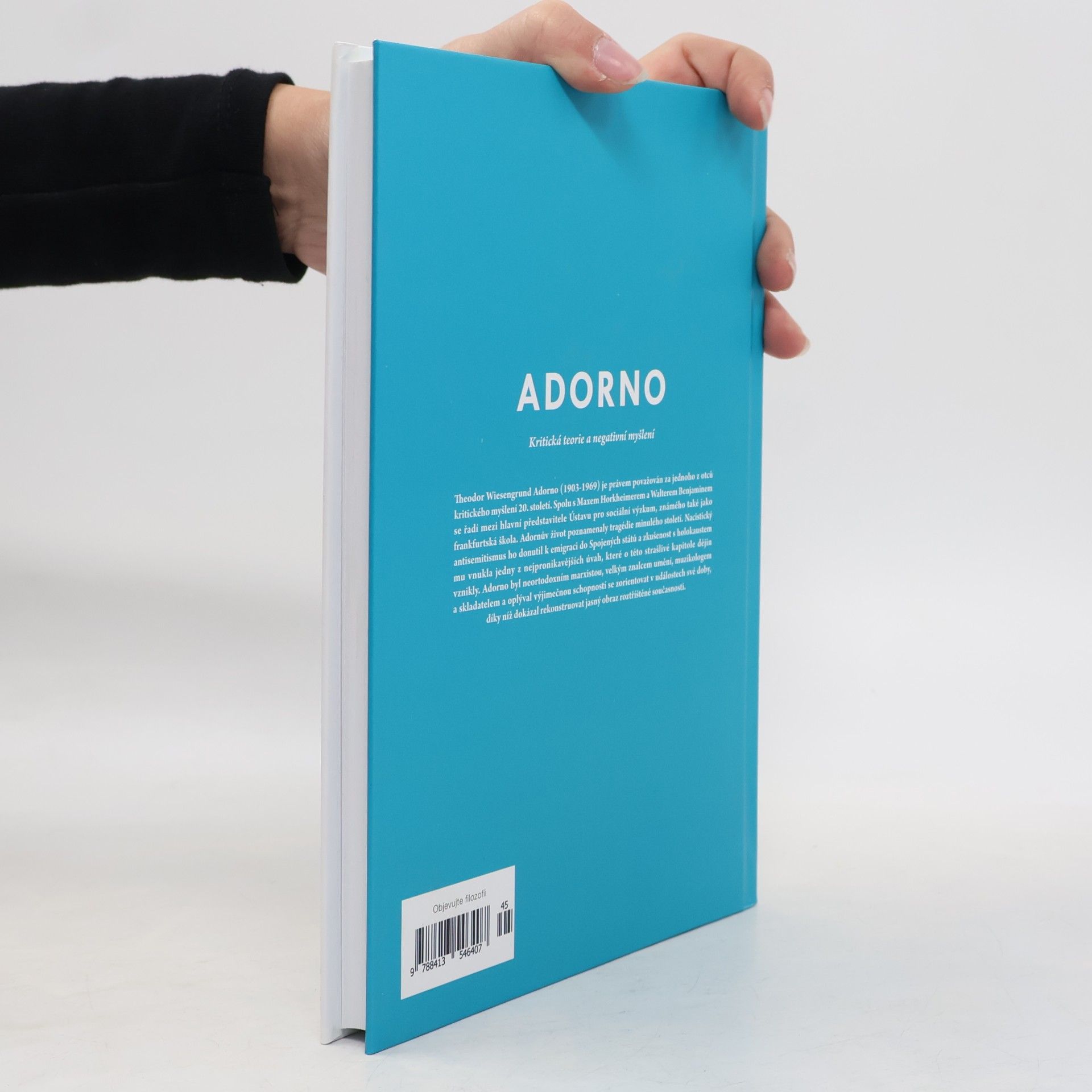 Various authors Adorno. Kritická teorie a negativní myšlení