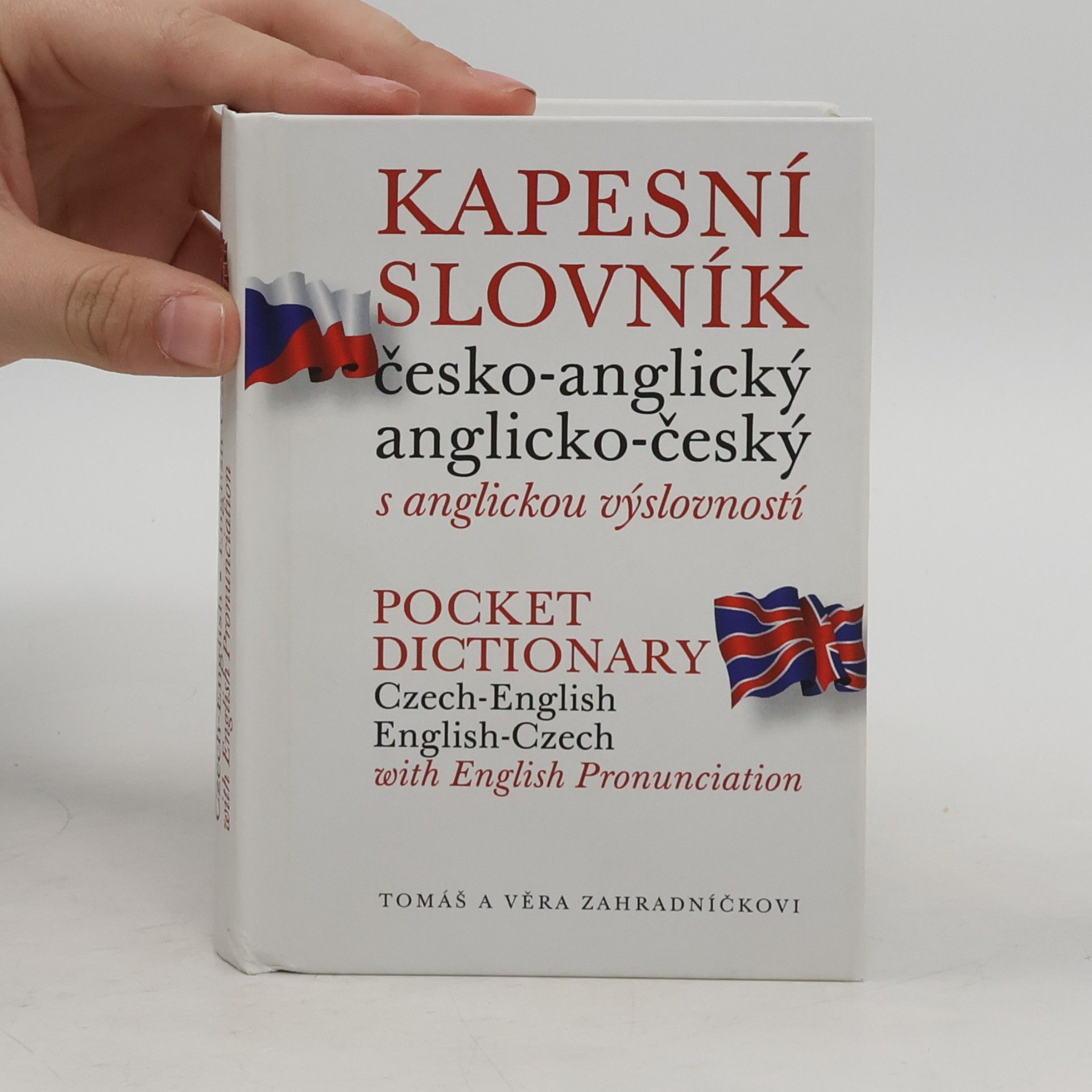 Tomáš Zahradníček Kapesní slovník česko-anglický, anglicko český