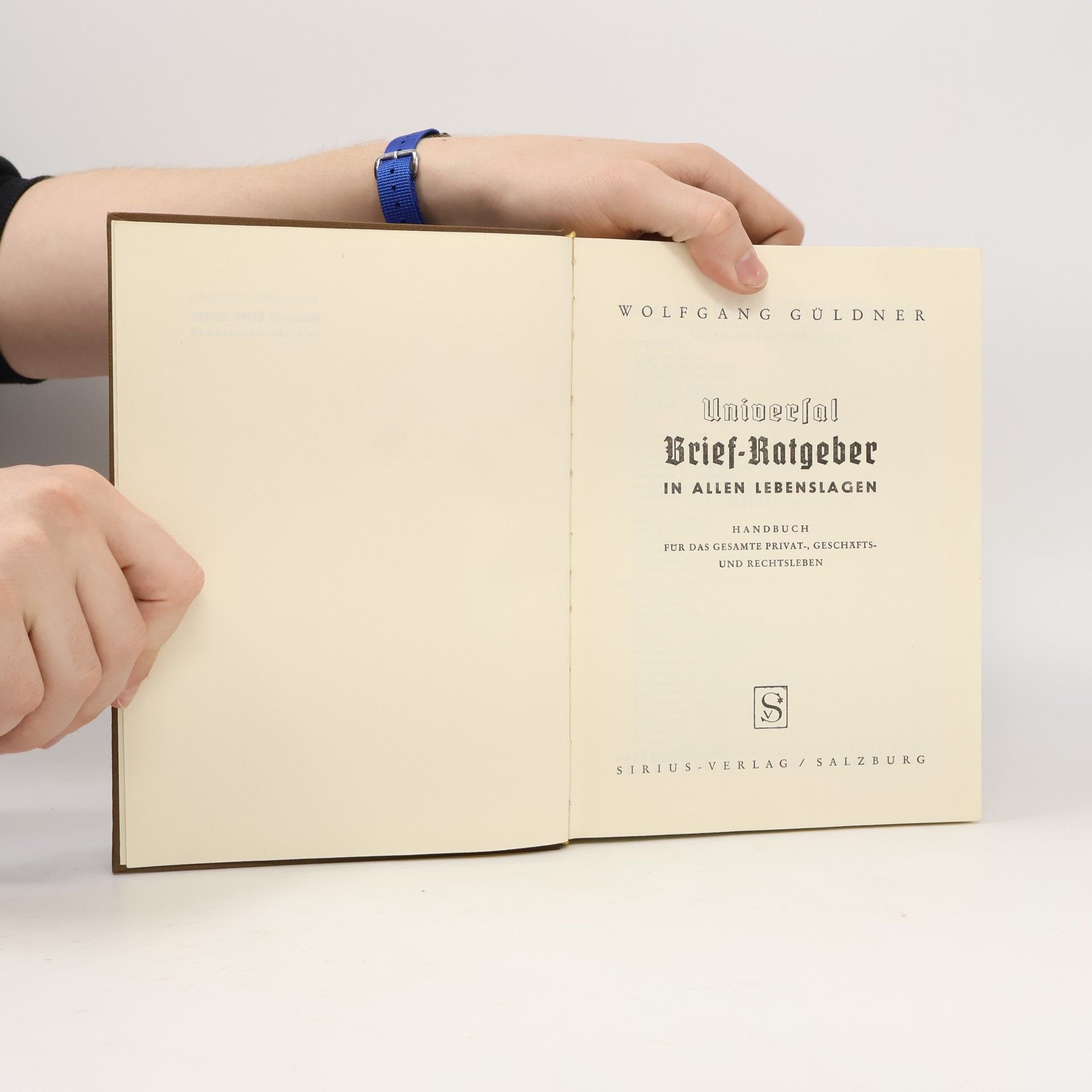 Wolfgang Güldner Universal-Briefratgeber in allen lebenslagen
