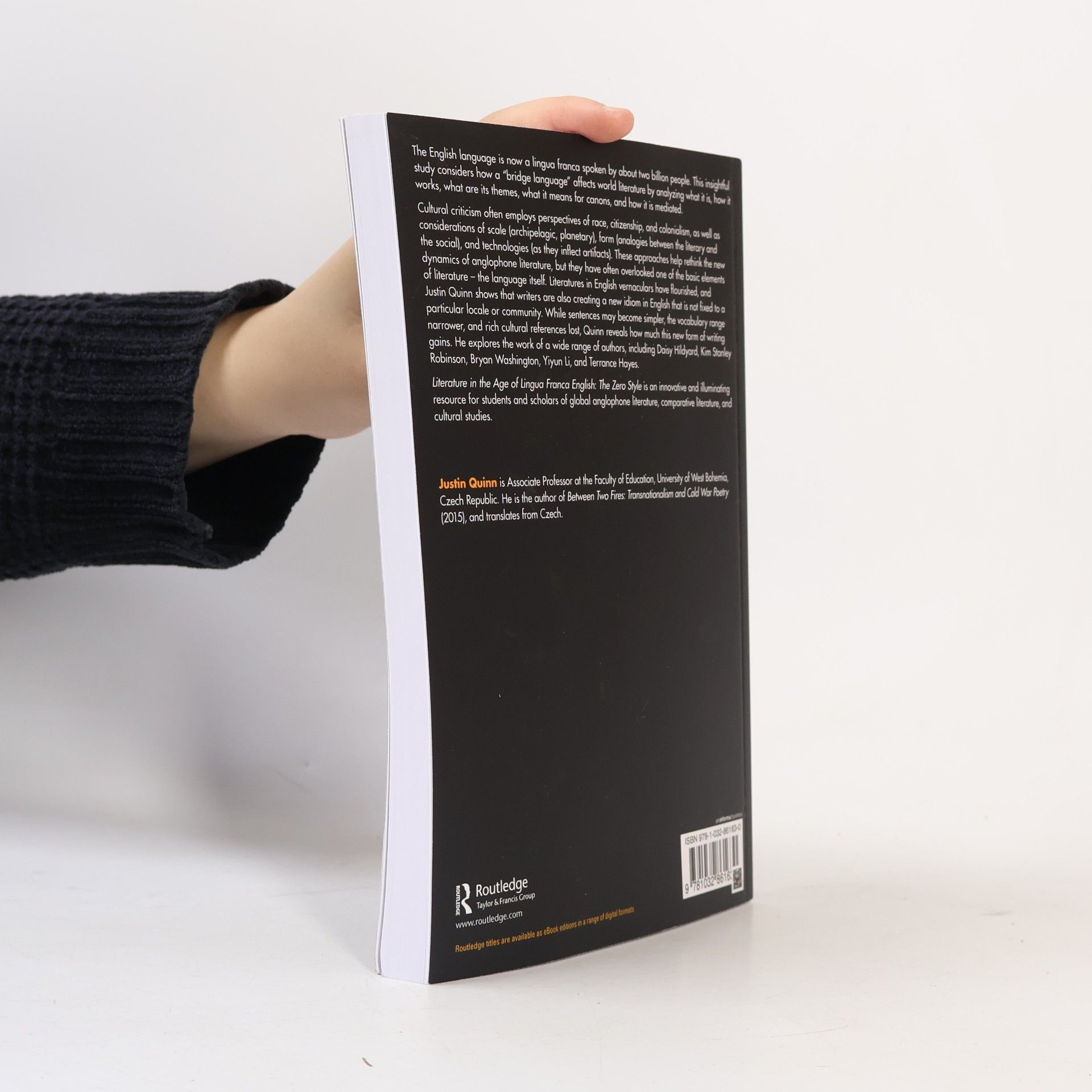 Justin Quinn Literature in the Age of Lingua Franca English