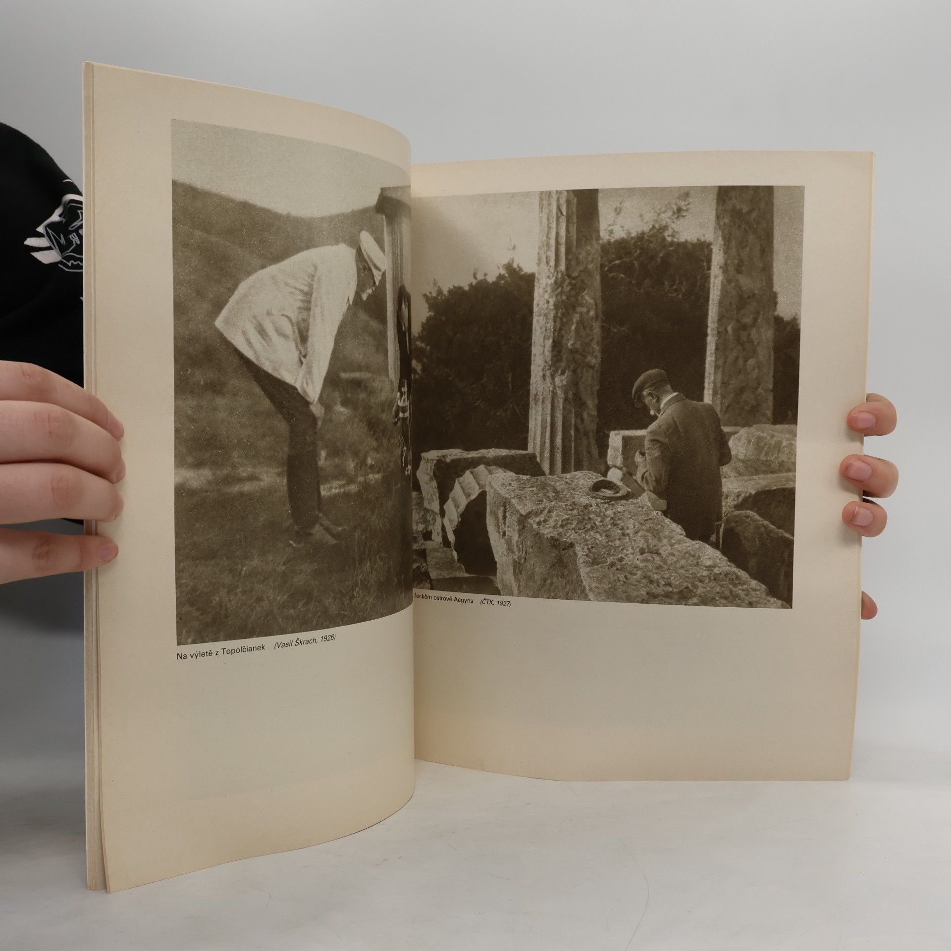 Karel Čapek TGM ve fotografii